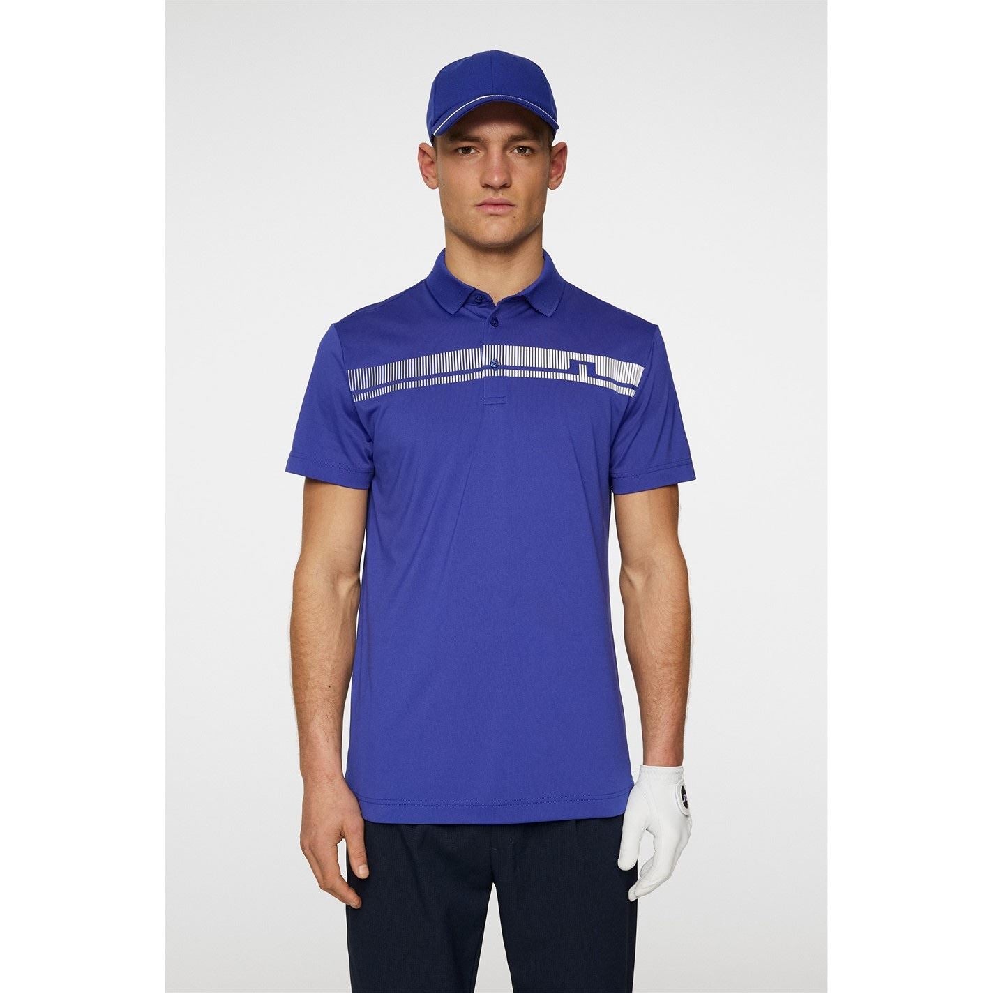 J Lindeberg Golf Short Sleeve Performance Polo Shirt