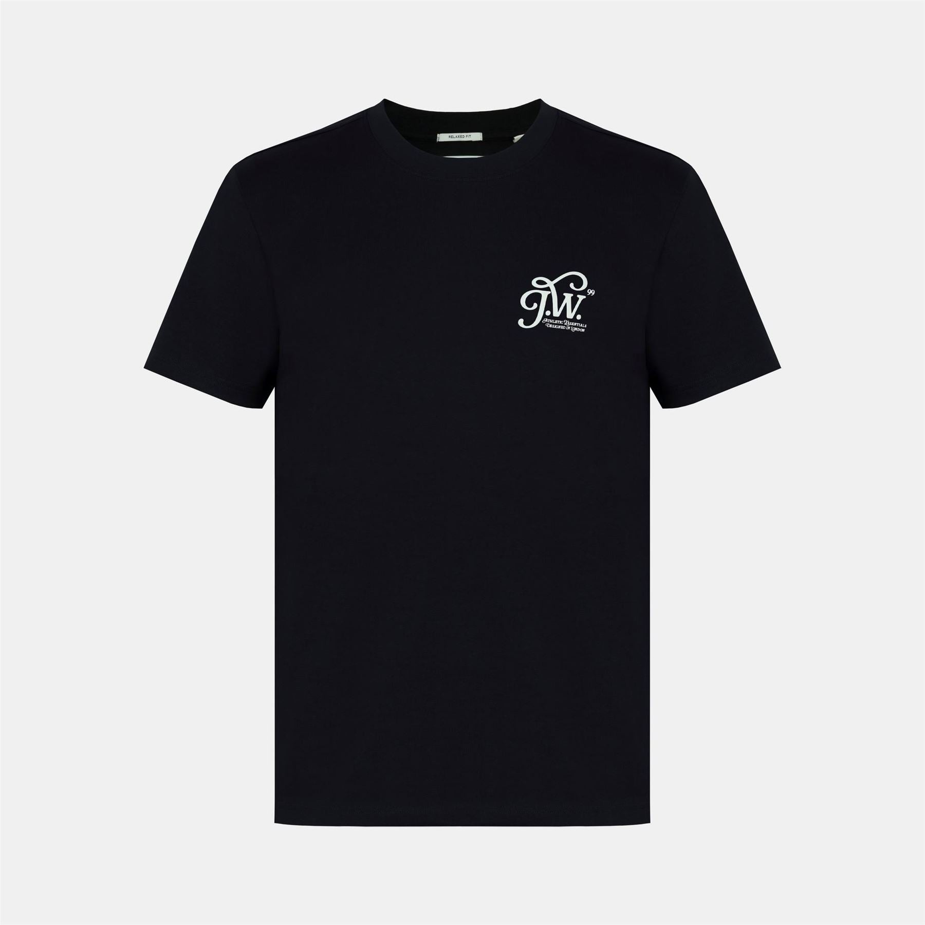Jack Wills Script Cotton Short Sleeve Crew Neck Oversized T-Shirt