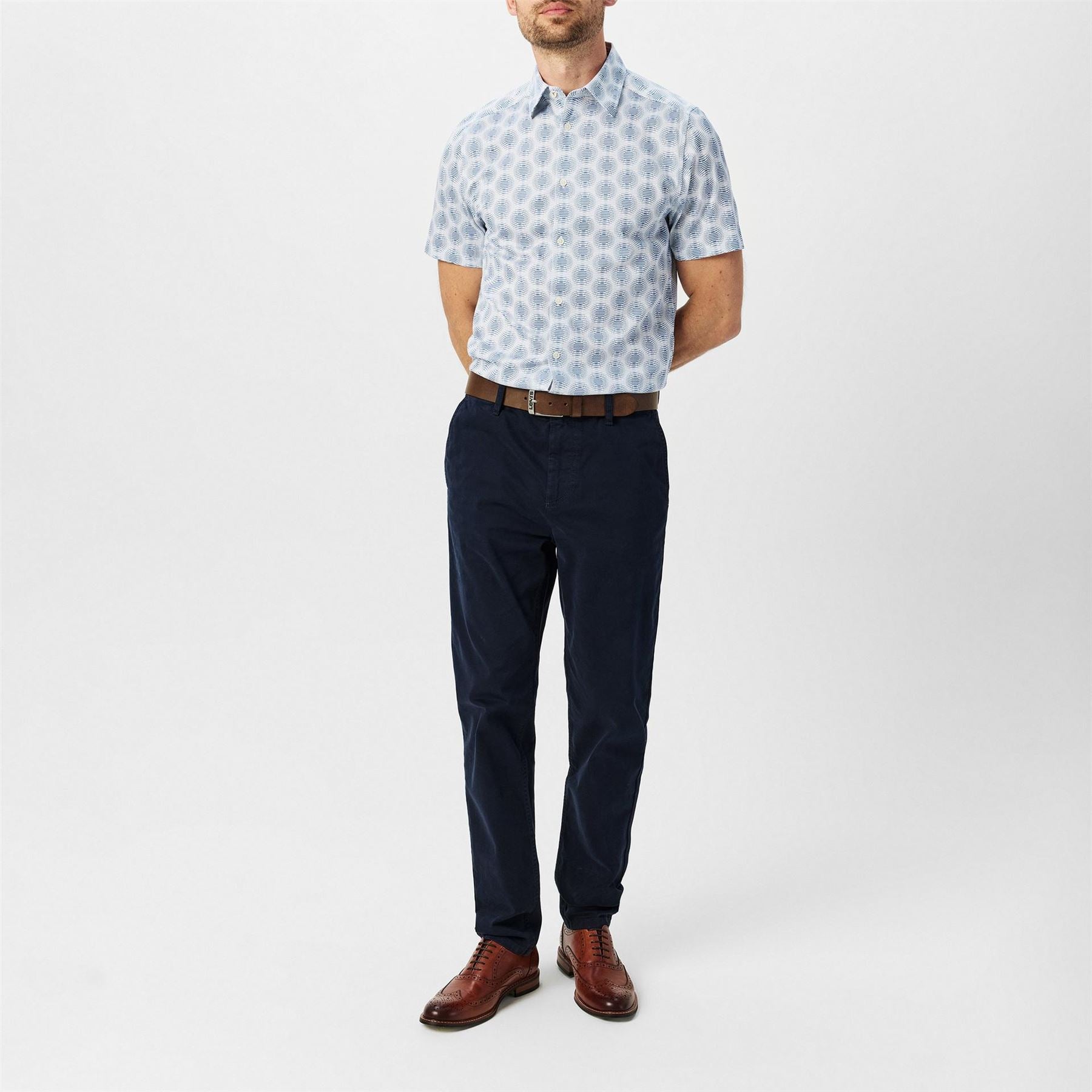Ted Baker Pearsho Regular Fit Short Sleeve Shirt