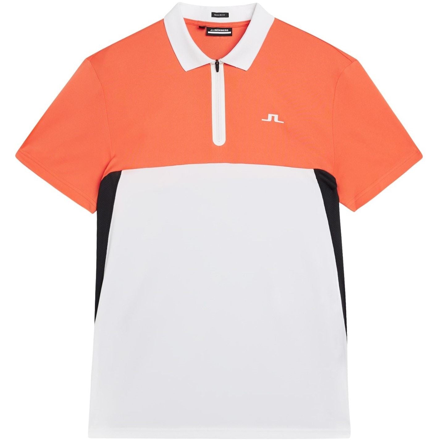 J Lindeberg Golf Kohen Short Sleeve Performance Polo Shirt