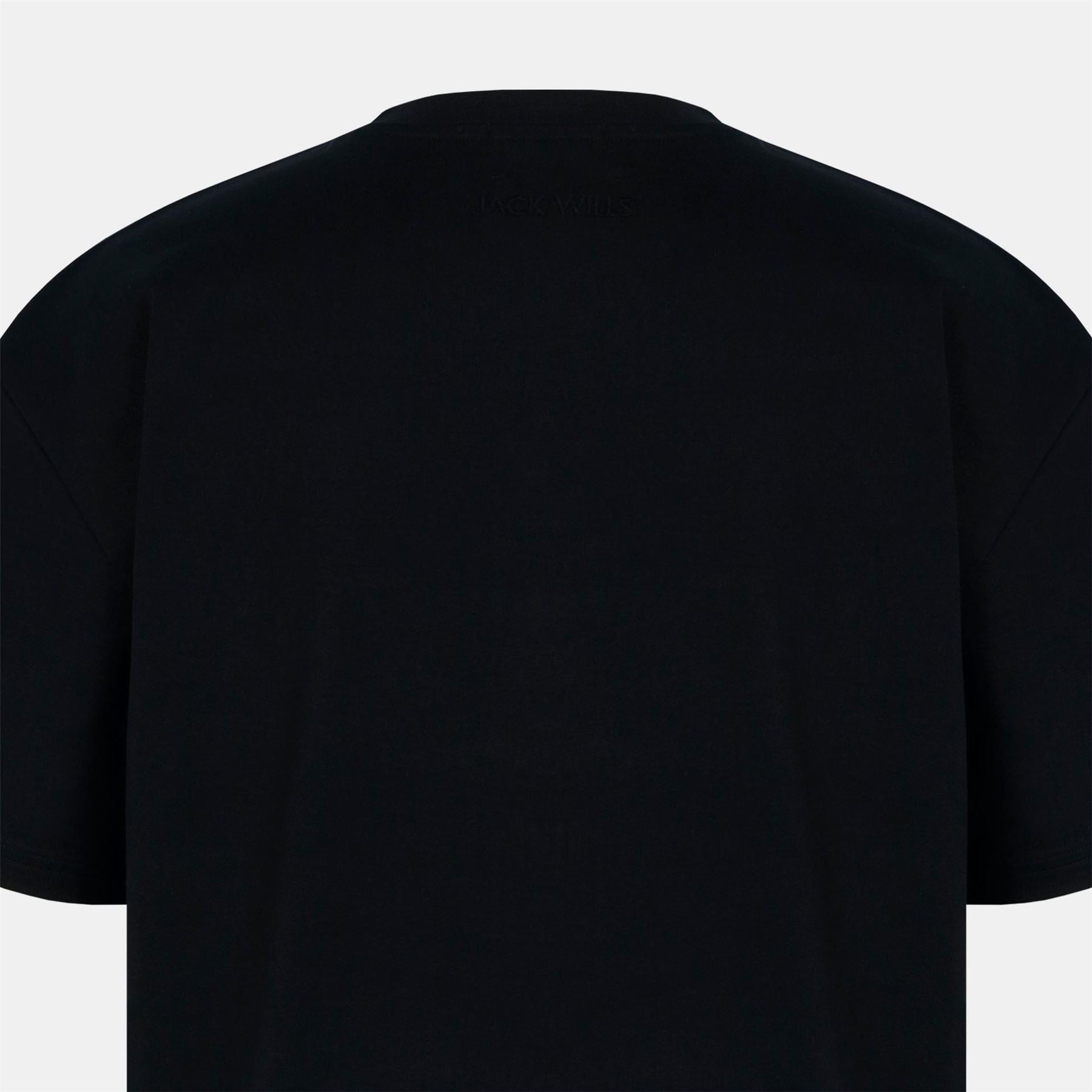 Jack Wills Jw Boxy Tee Cotton Short Sleeve Fit T-Shirt