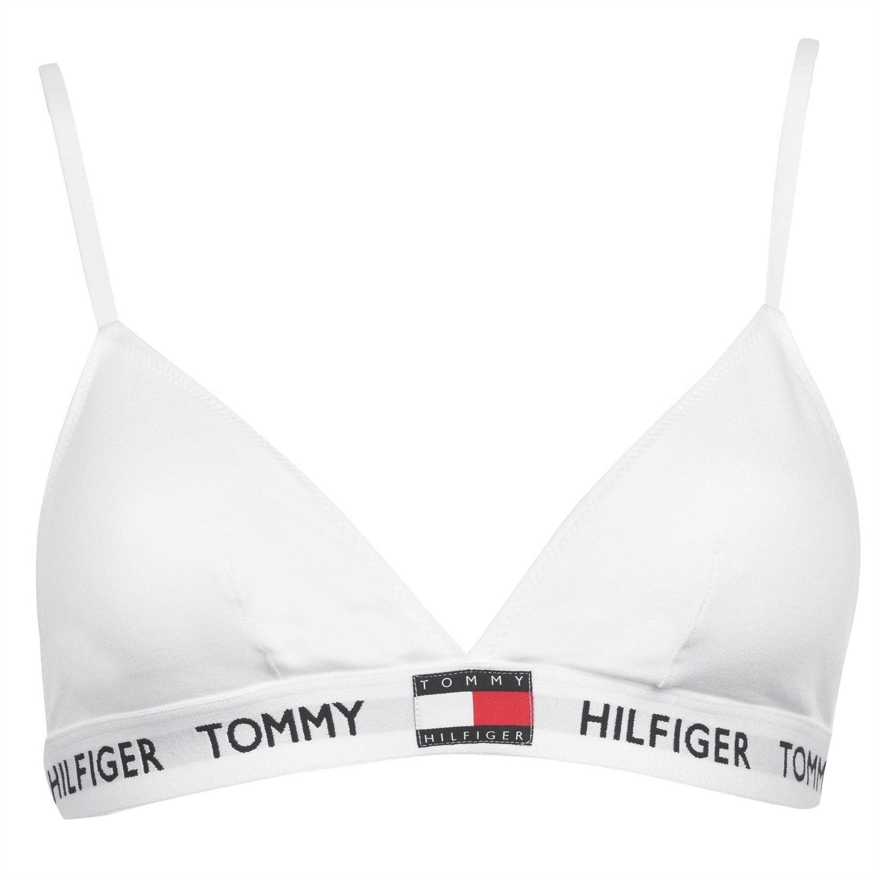 Tommy Hilfiger Cotton Padded Triangle Bra