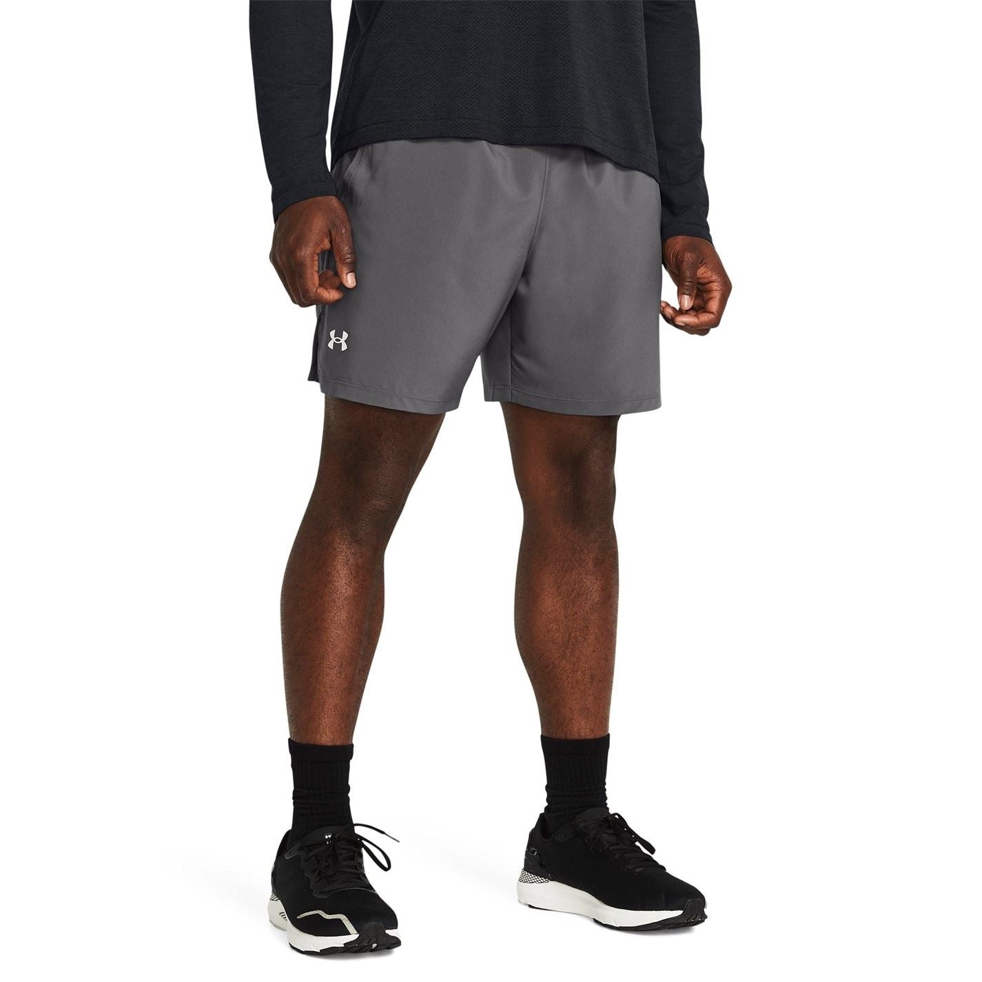 Under Armour Mens Armour Ua Launch 2 In 1 7 Shorts