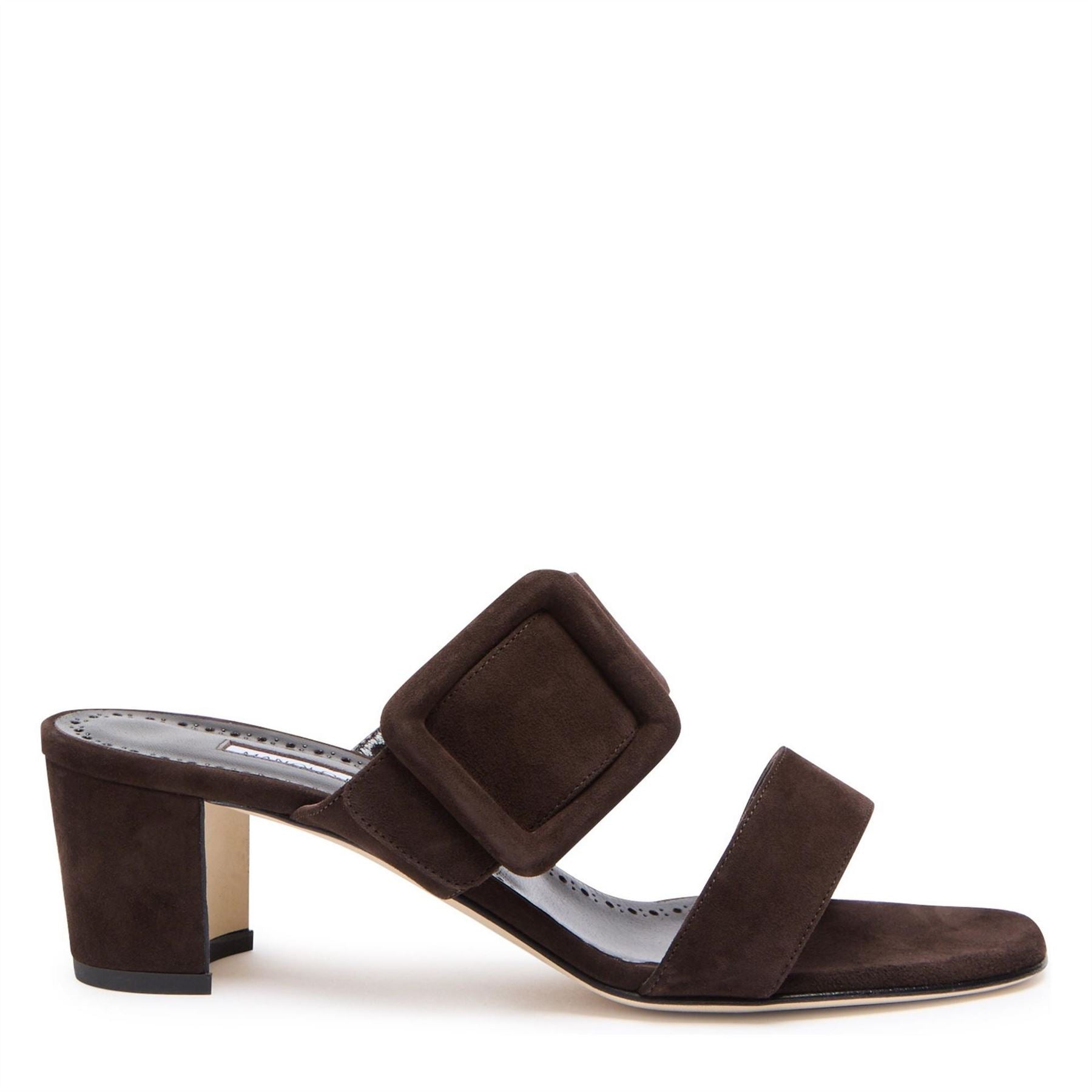 Manolo Blahnik 50 Block Heel Sandal