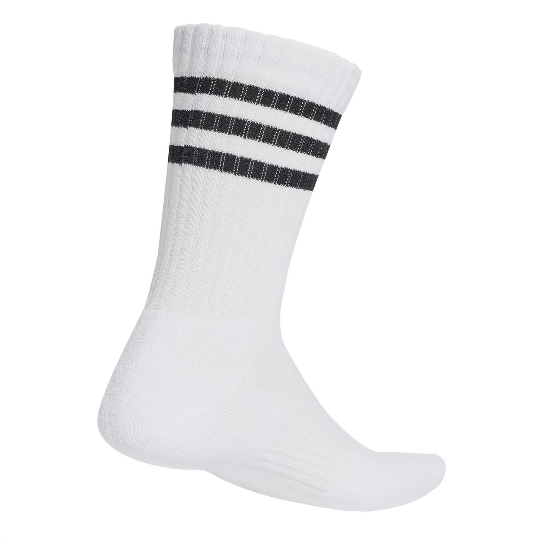adidas Stripes Cushioned Crew Socks 3 Pack Womens