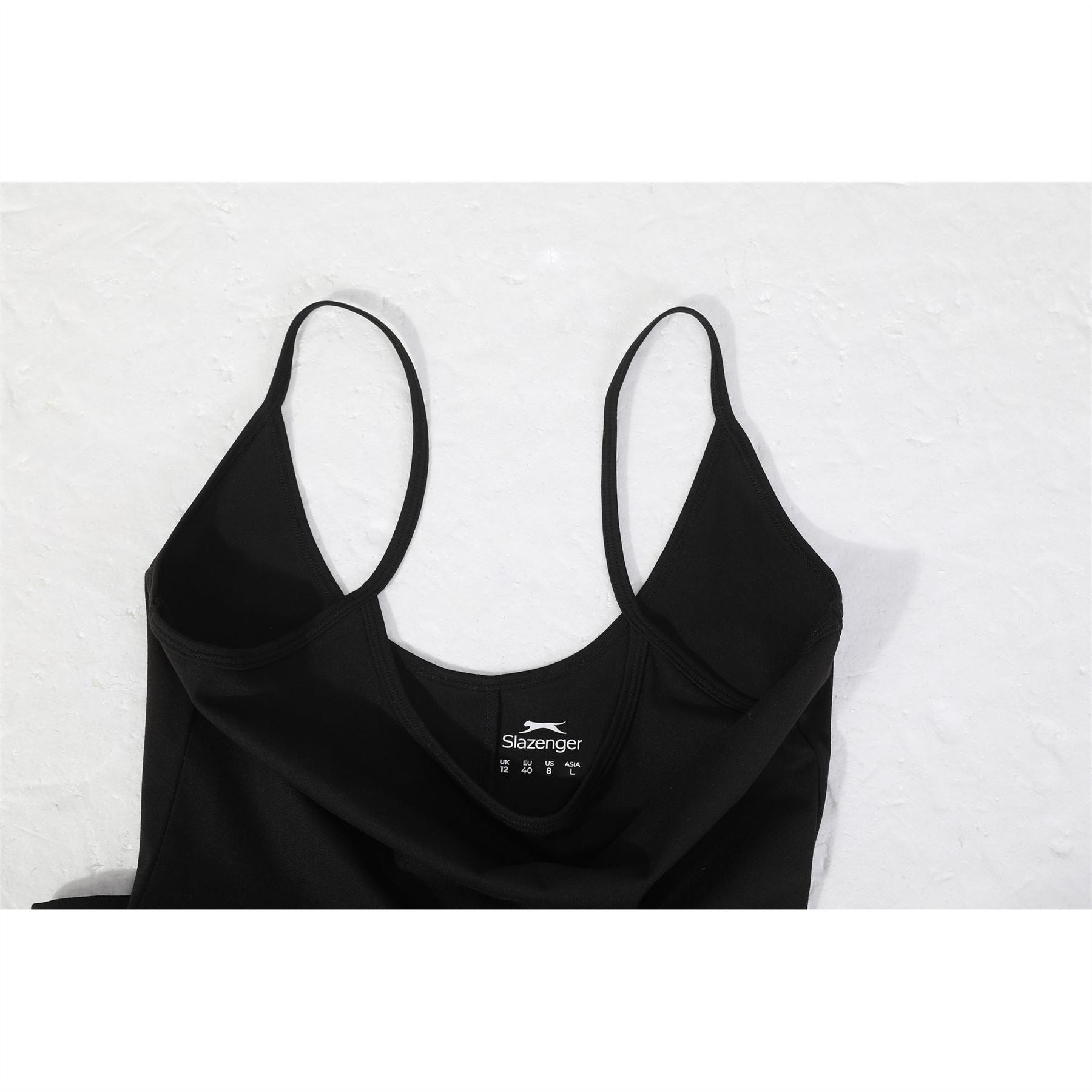 Slazenger Spaghetti Strap Solid Unitard
