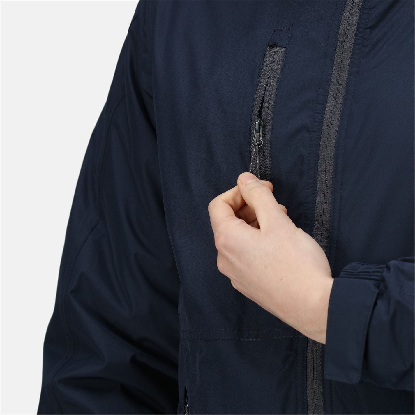 Regatta High Neck Elasticated Cuff Windbreaker Jacket