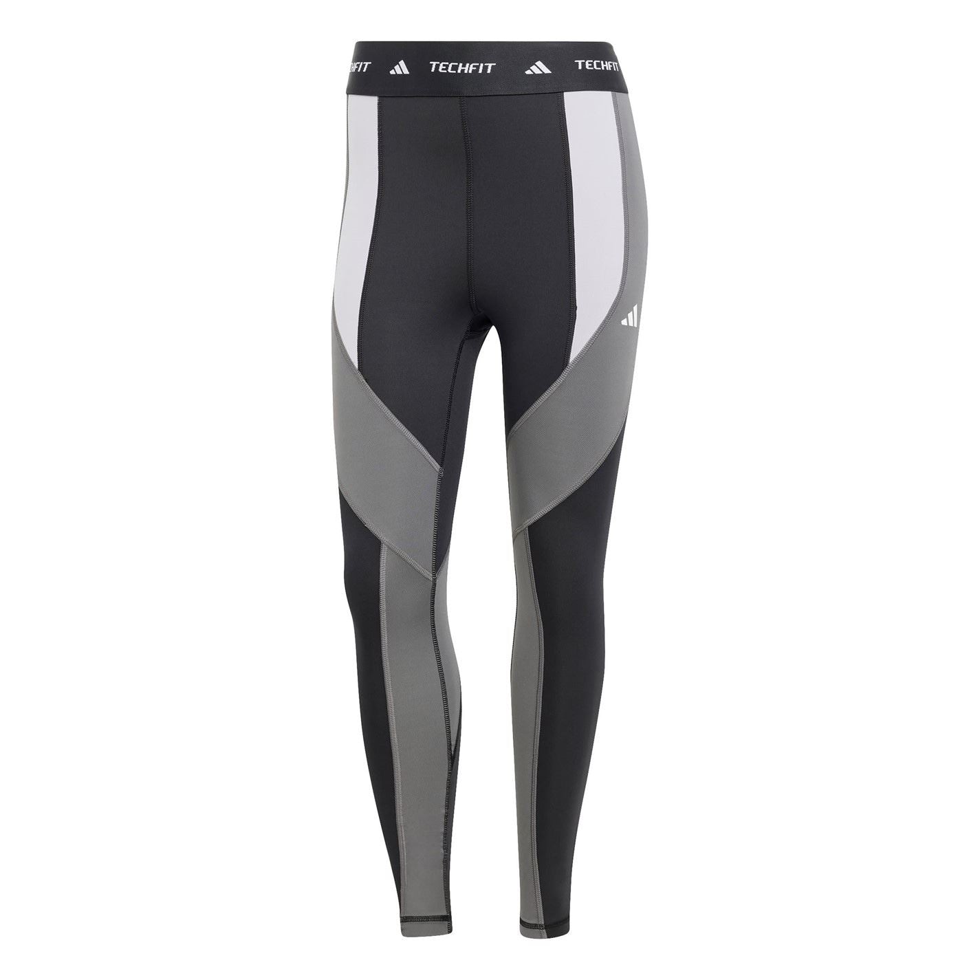 adidas Womens Techfit 7 8 Colourblock Leggings
