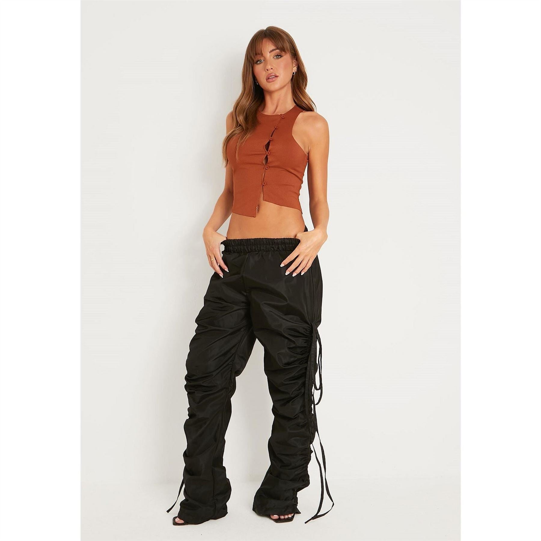 Missy Empire Toggle Hem Cargo Trouser