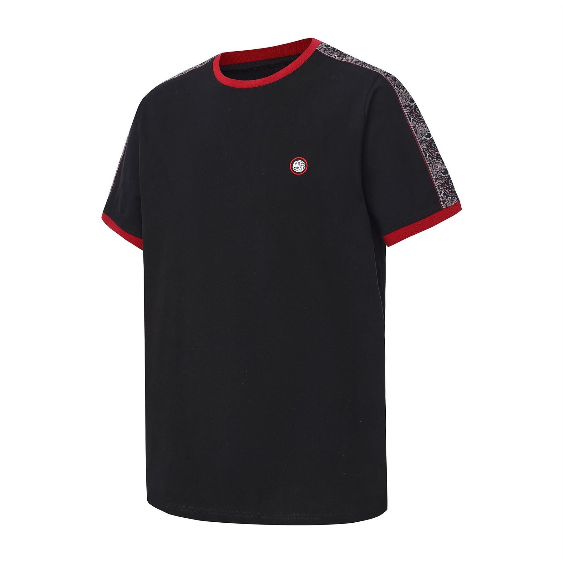 Pretty Green Mens Green Tape Tee