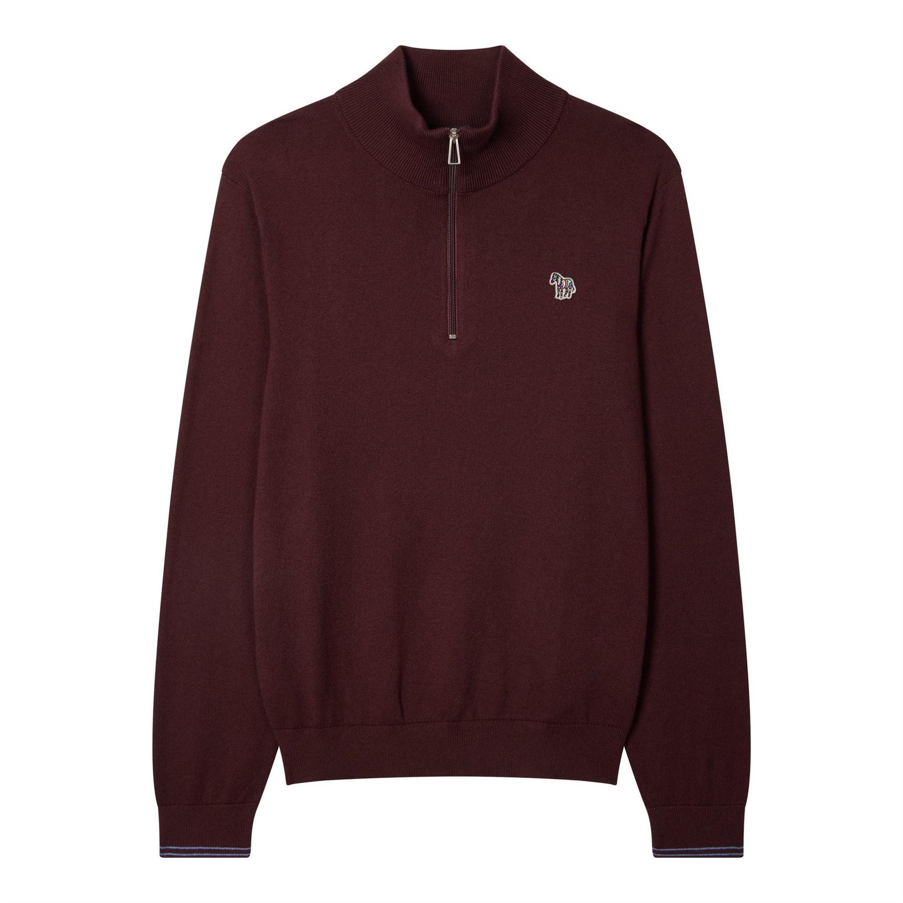 PS Paul Smith Logo Quarter Zip Sweater