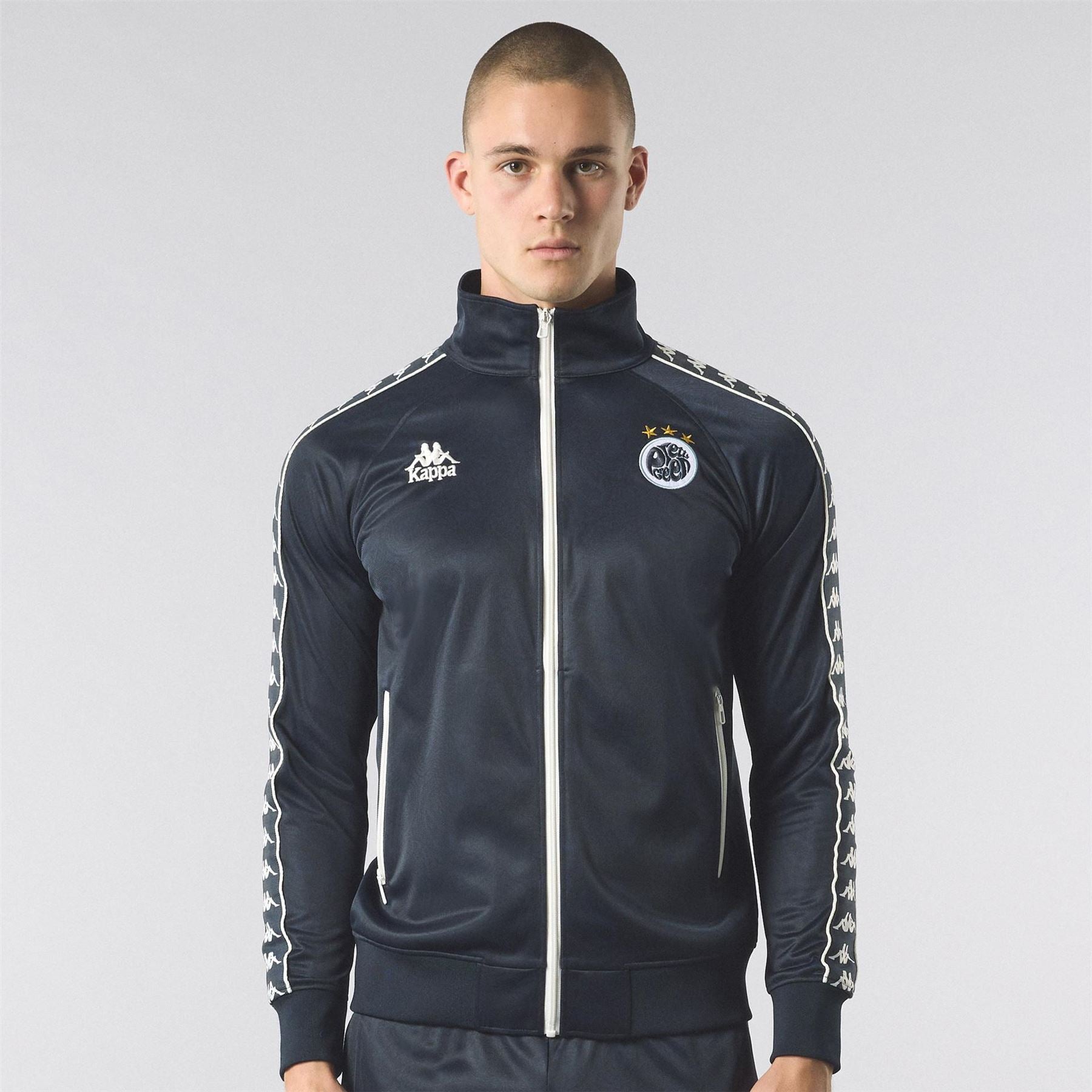 Kappa Banda Raglan Sleeve Zip Neck Tracktop