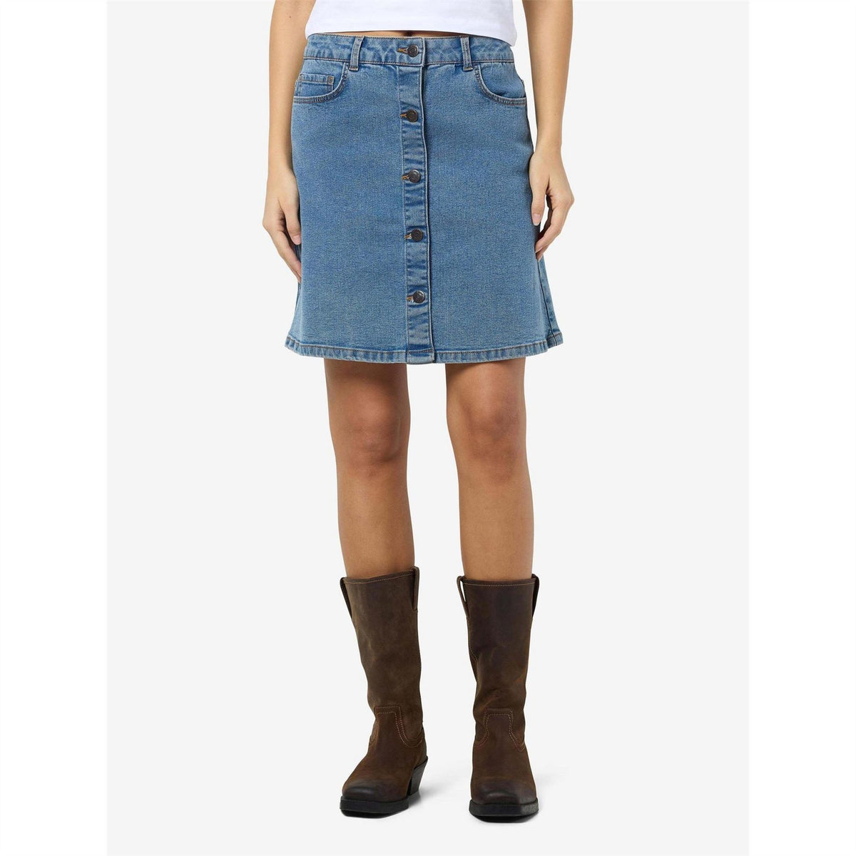 Noisy May A-Shape A-Line Mini Skirt