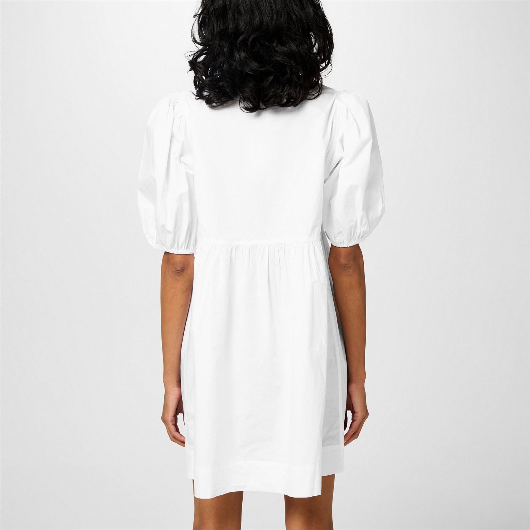 Ganni Tie Mini Dress