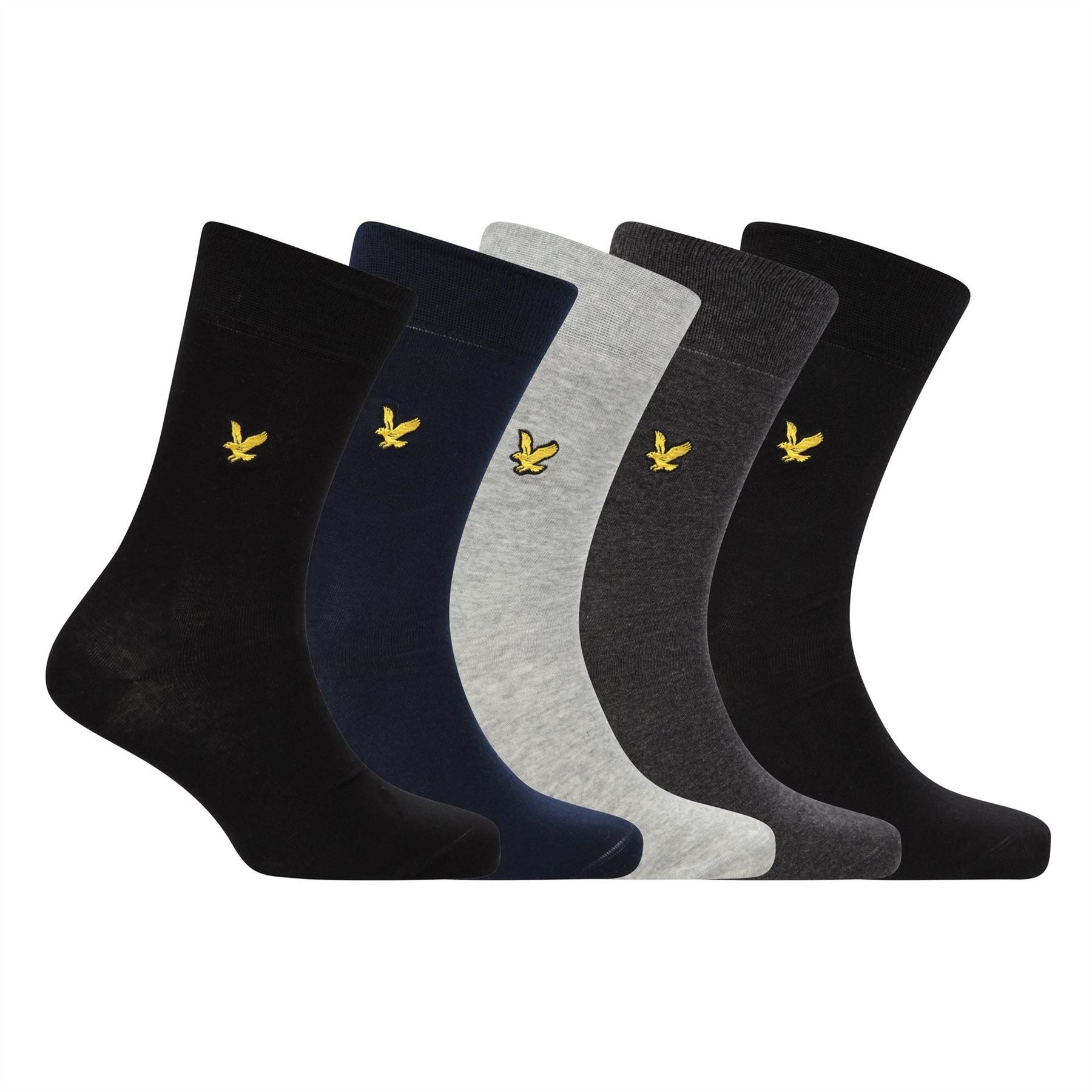 Lyle and Scott 5 Pack Core Crew Socks