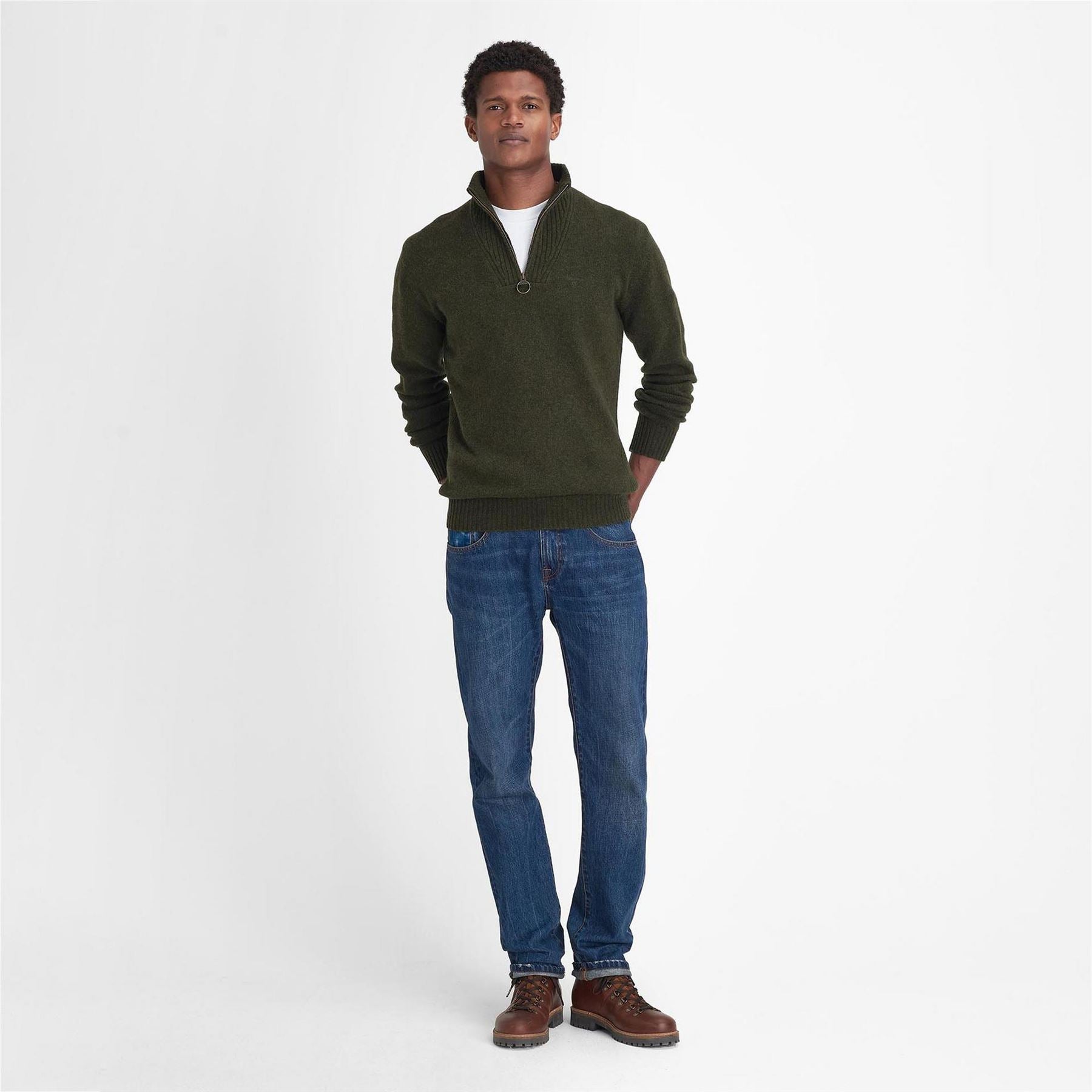 Barbour Half Zip Jumper