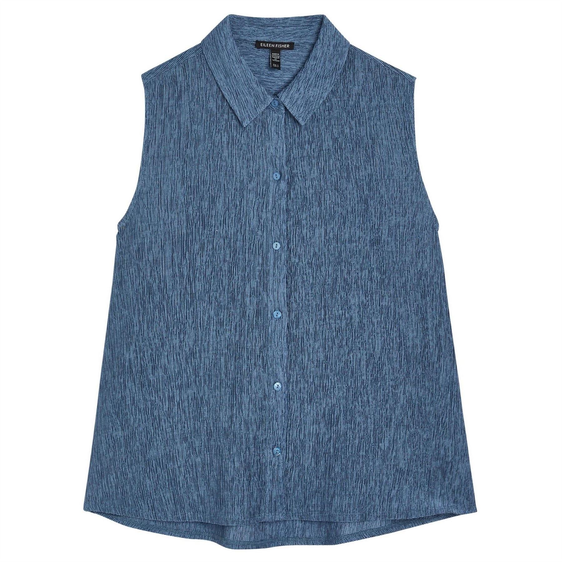 Eileen Fisher Classic Collar A Line Slvles