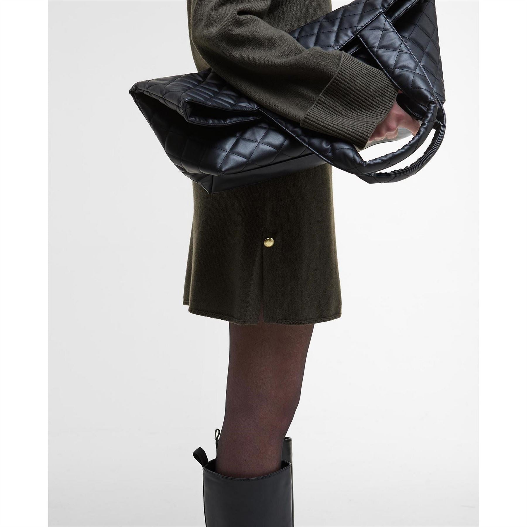 Barbour International Knitted Mini Dress