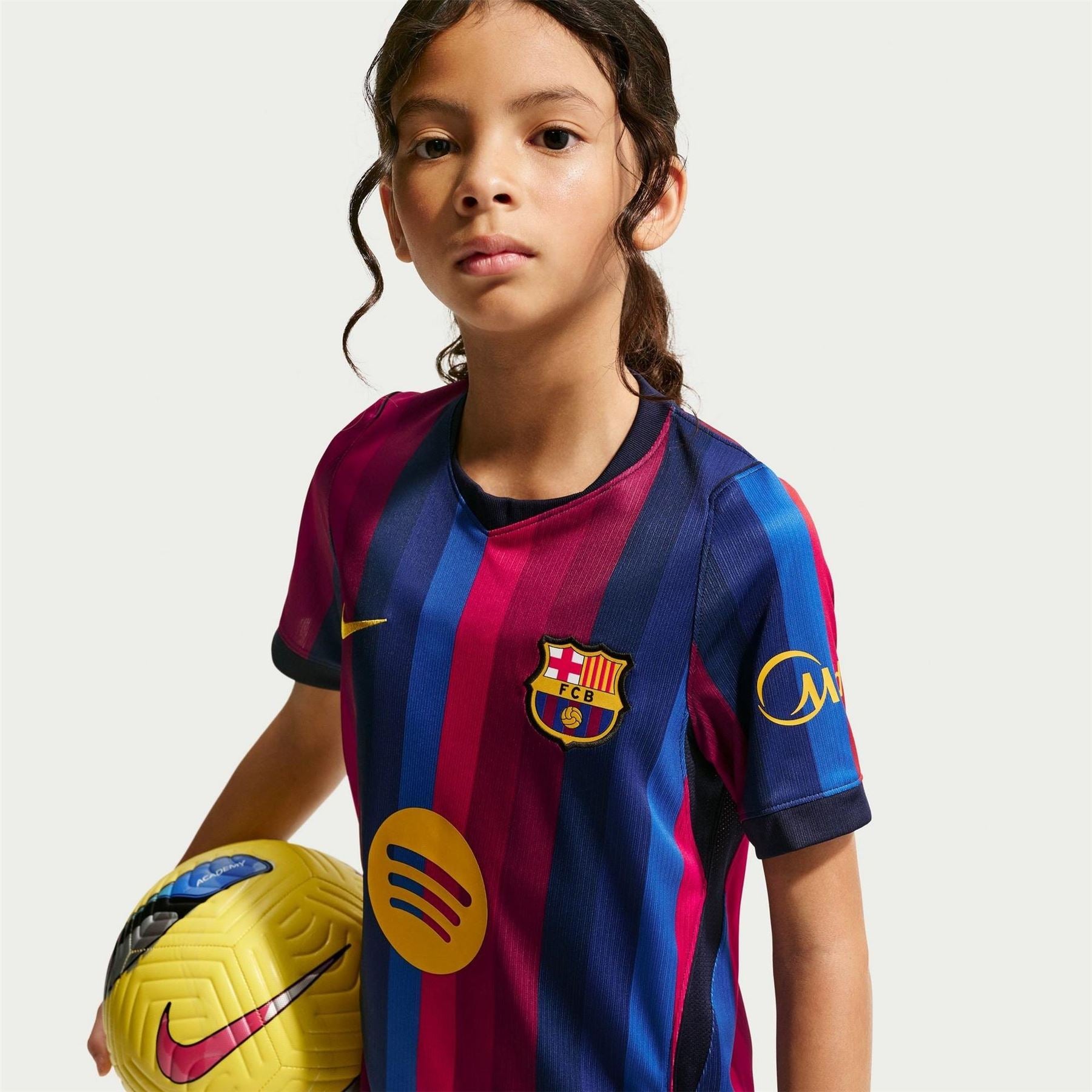 Nike Barcelona Home Shirt 2026 27 Juniors