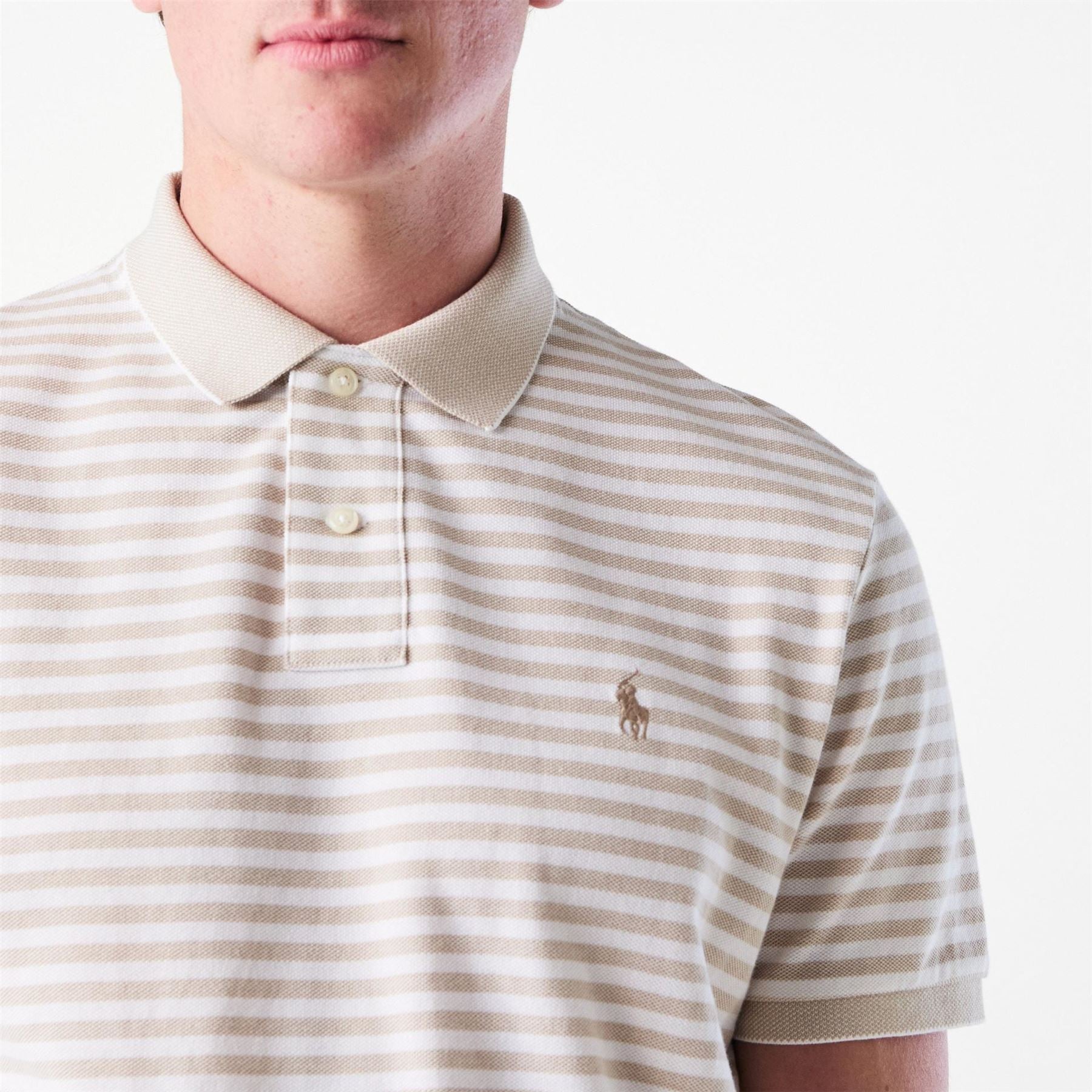Polo Ralph Lauren Regular Fit Custom Stripe Polo Shirt