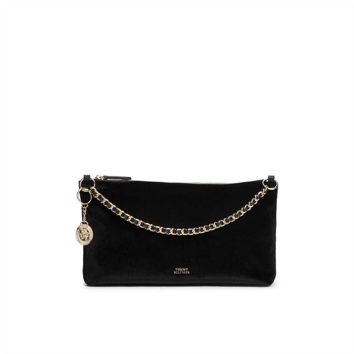Tommy Hilfiger Velvet Wallet On Chain