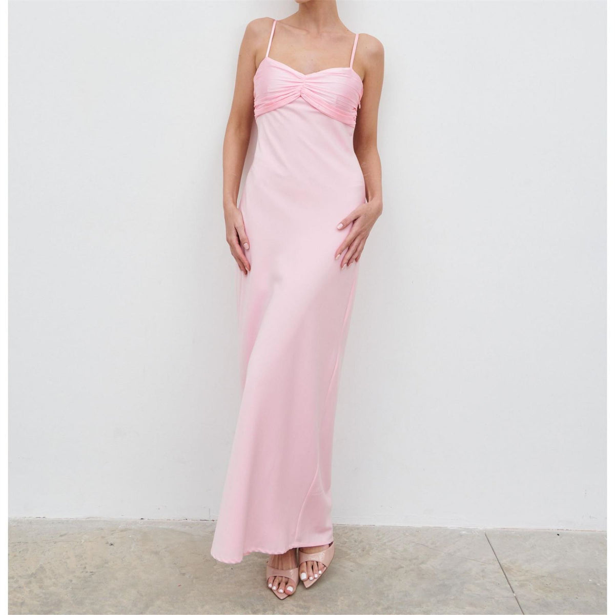 Pretty Lavish Joely Contrast Long Maxi Dress