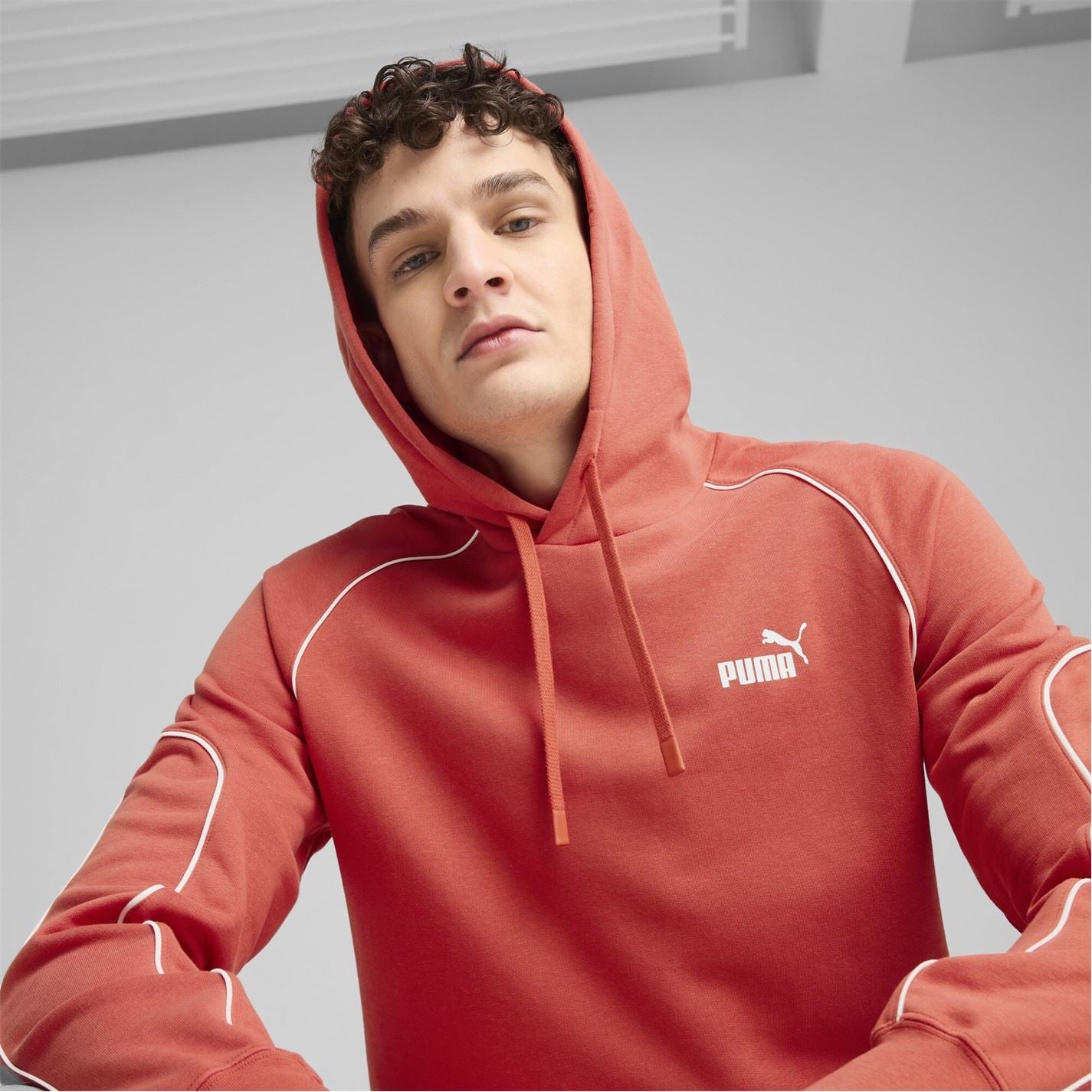 Puma Hooded Regular Fit Long Sleeve Sweatshirt
