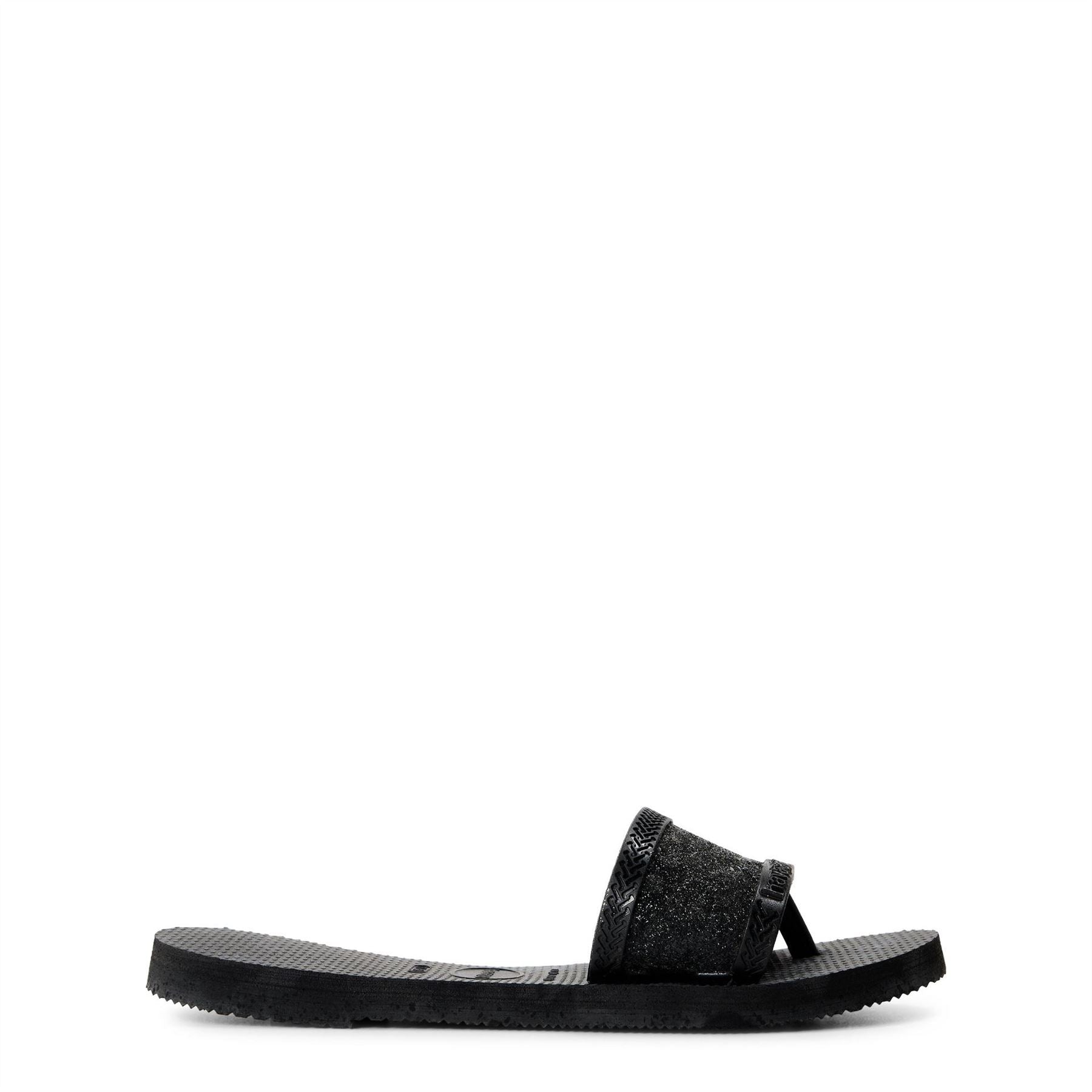 Havaianas You Angra Glitter Black 33 34 Flip Flops Unisex Kids