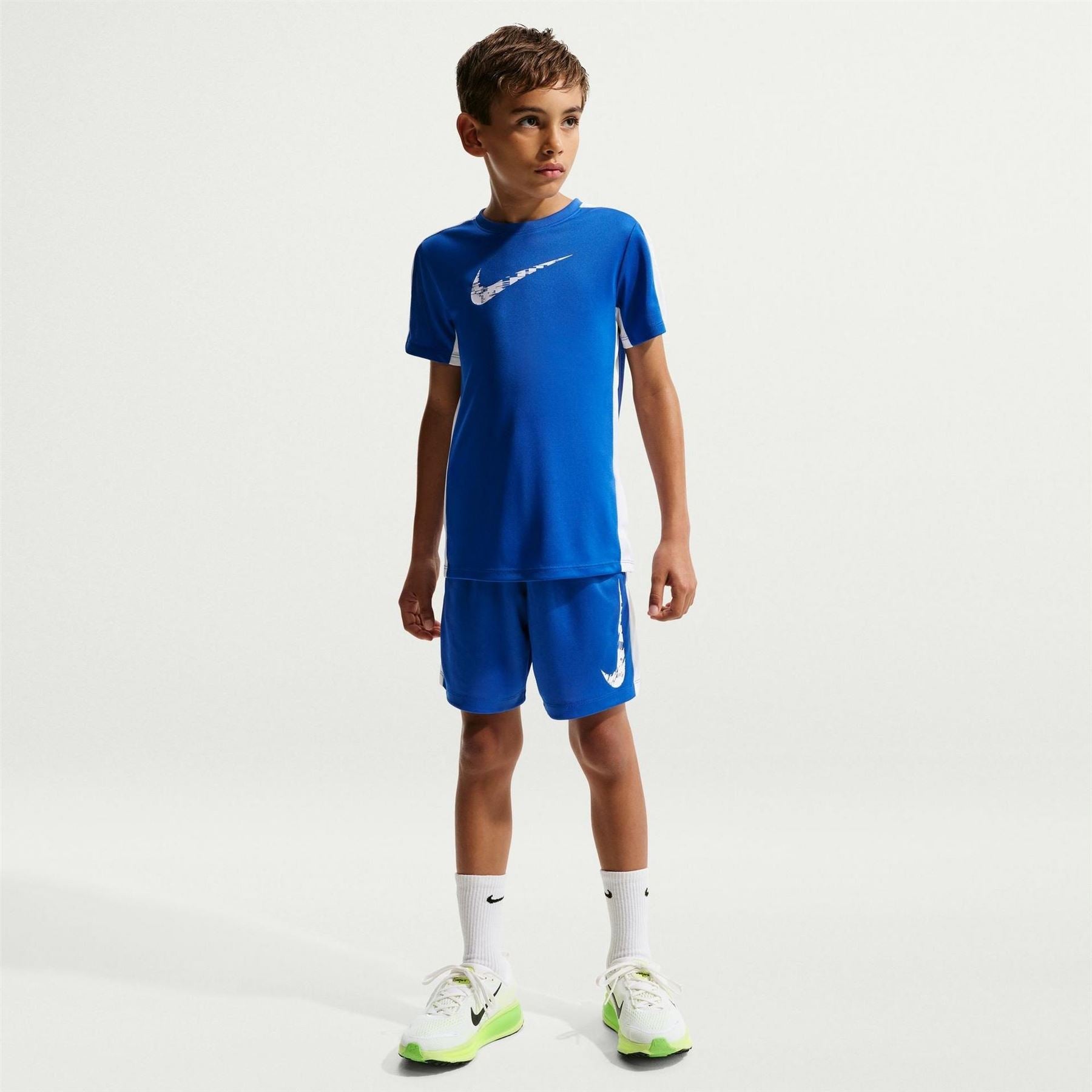 Nike Wordmark Crew Neck Short Sleeve Jersey T-Shirt