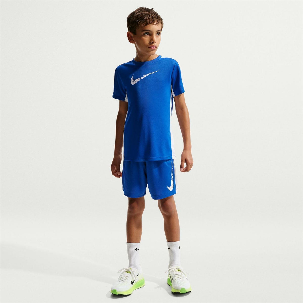 Nike Wordmark Crew Neck Short Sleeve Jersey T-Shirt