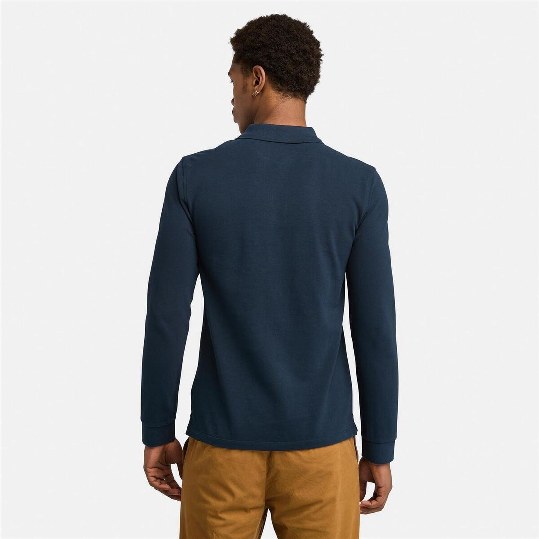 Timberland Millers Collared Long Sleeve Regular Fit Shirt