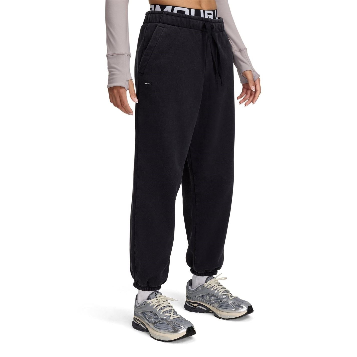 Under Armour Icon Solid Patterned Fleece Joggers