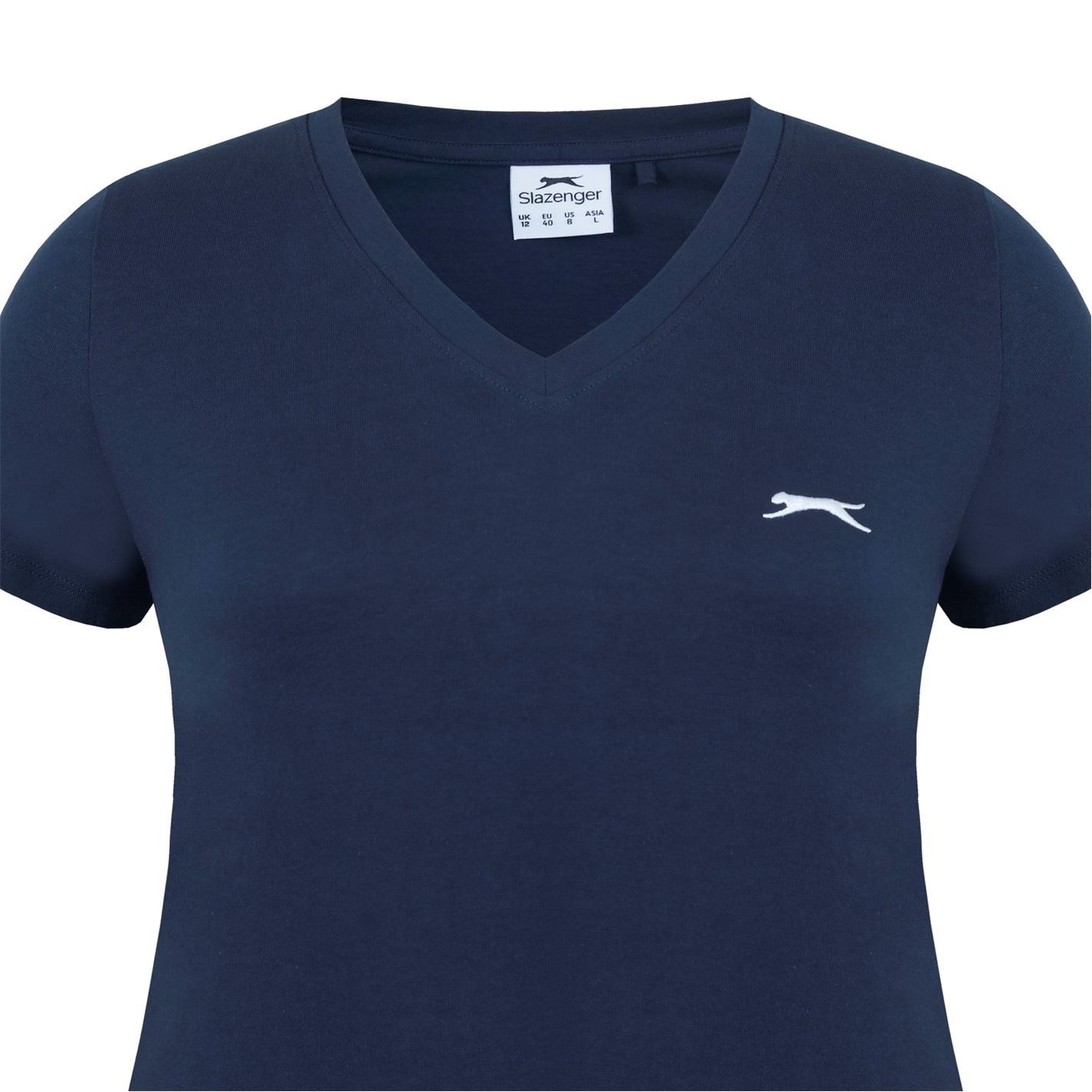 Slazenger Ladies V Neck Tee Shirt