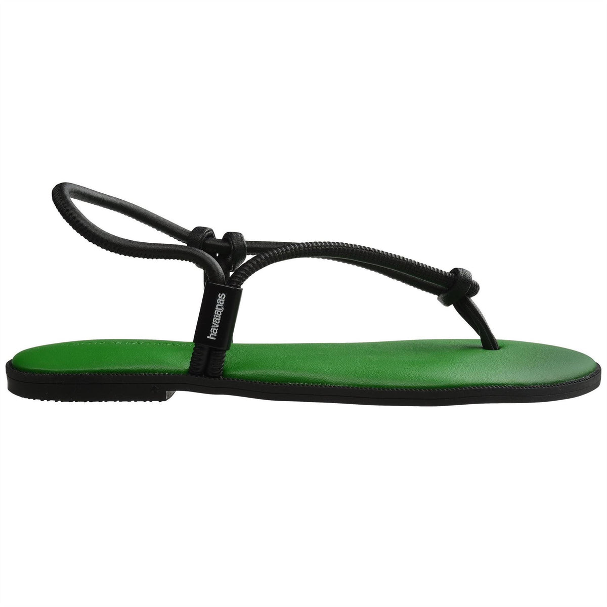 Havaianas Una Solid Patterned Toe Post Flat Sandals