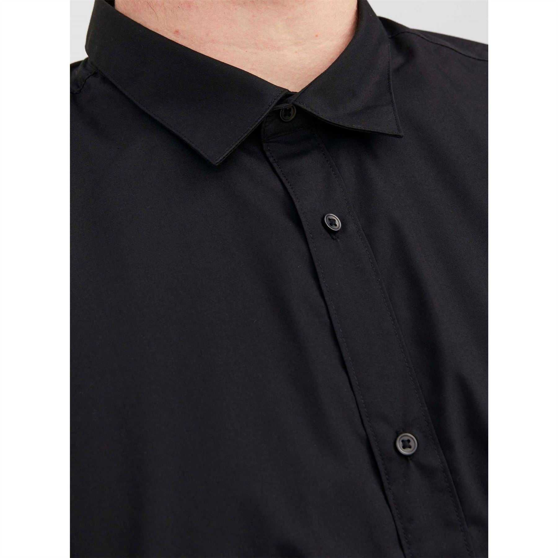 Jack and Jones Joe Plain Short Sleeve Dress Shirt