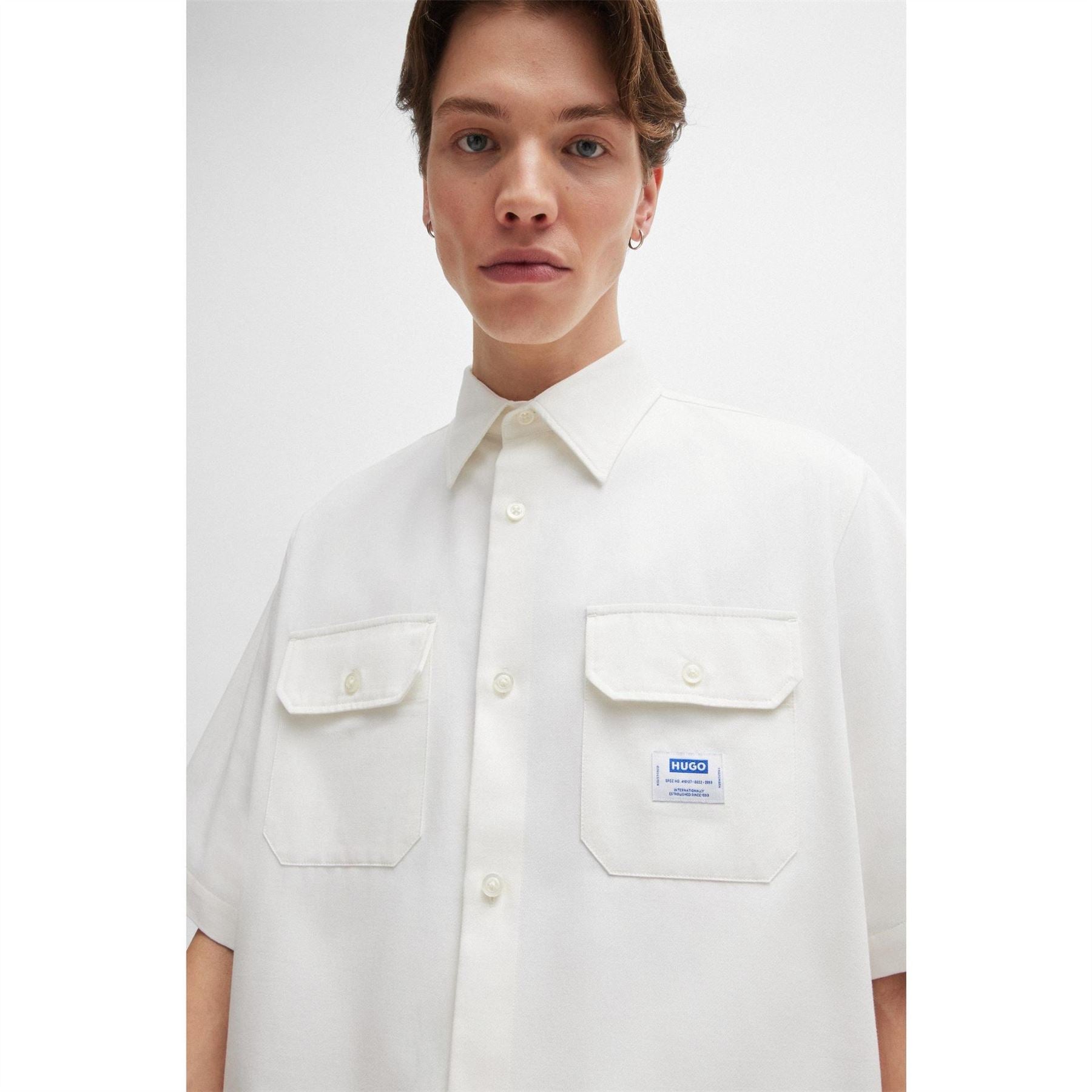 Hugo Crew Neck Regular Fit Short Sleeve Shirt