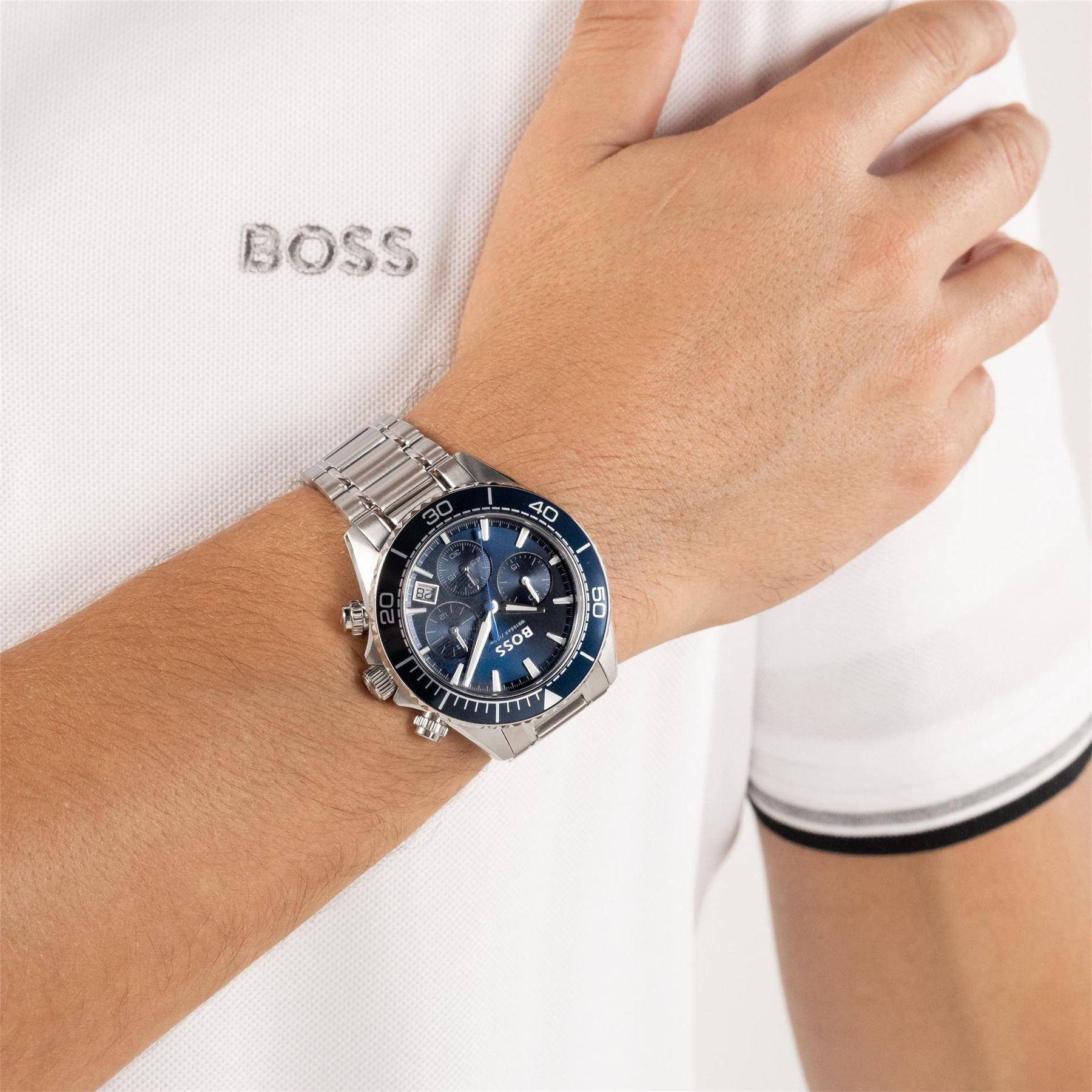 Boss BOSS Sealiner Chrono Stainless Steel Watch