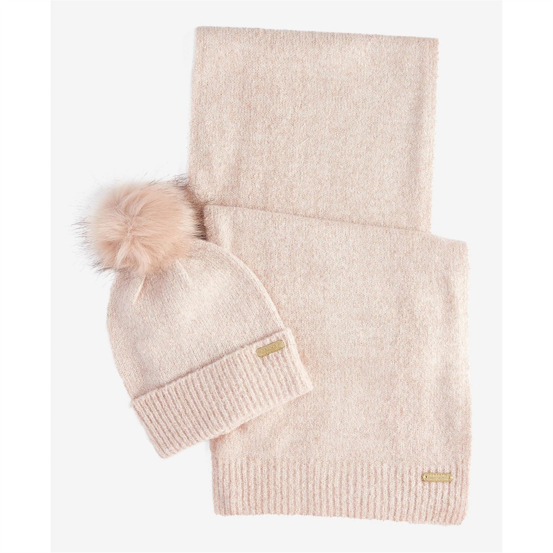 Barbour International Beanie  And  Scarf Gift Set