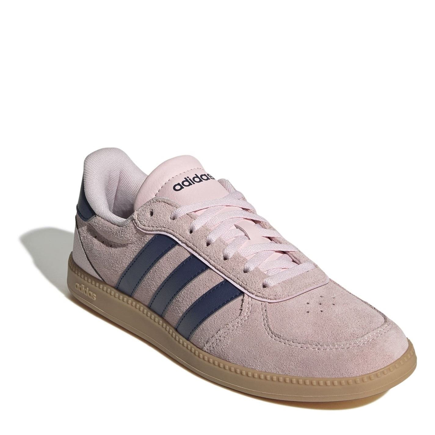 adidas Womens Breaknet Sleek Suede Trainers