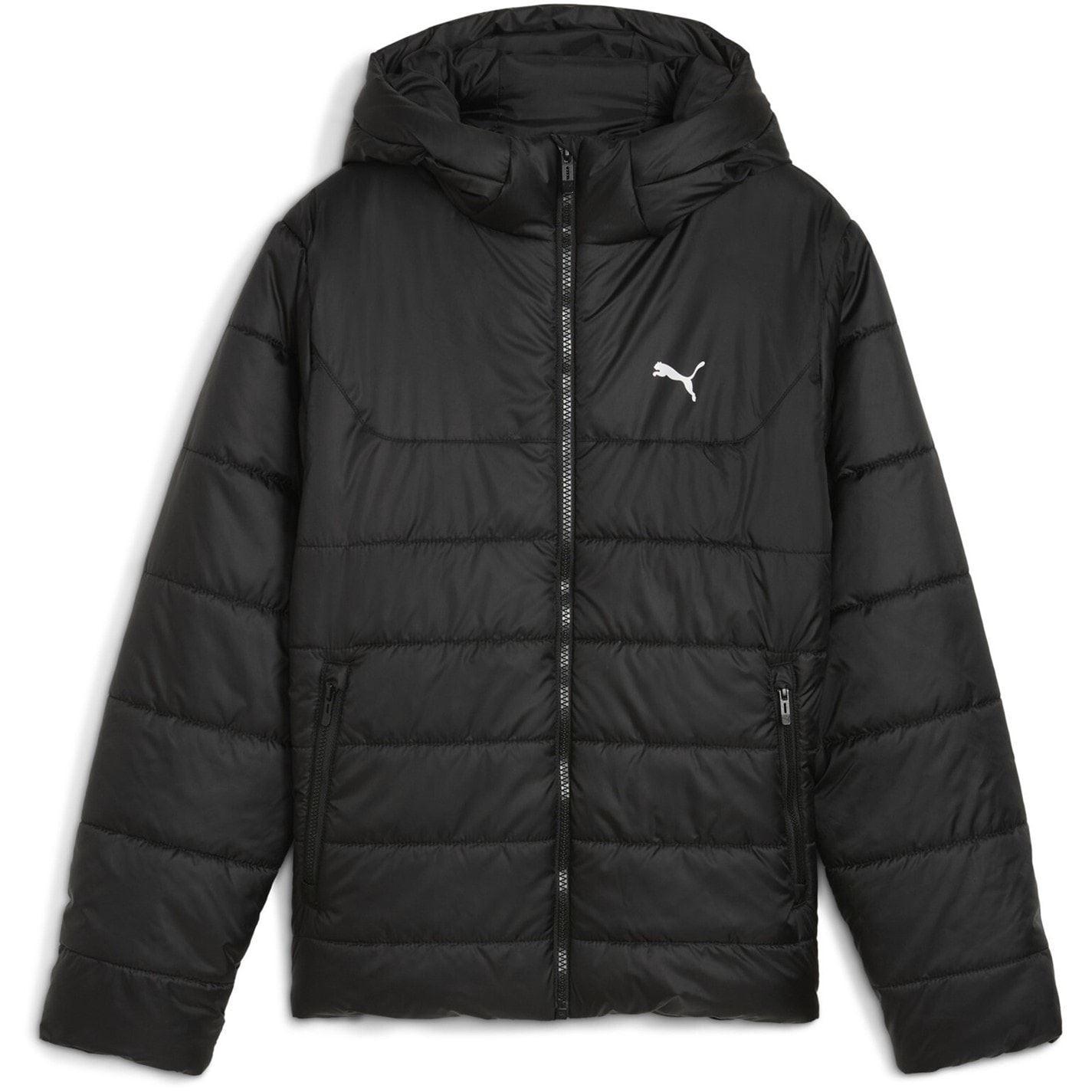 Puma PUMA Essentials Hooded Water Repellent Full Zip Padded Puffer Jacket