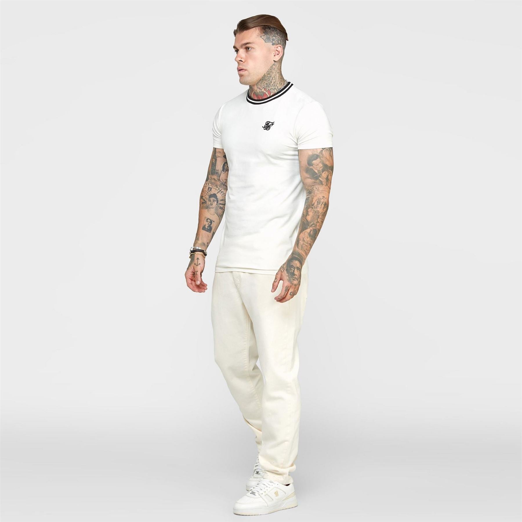 SikSilk St Jean Regular Fit Straight Leg Pants