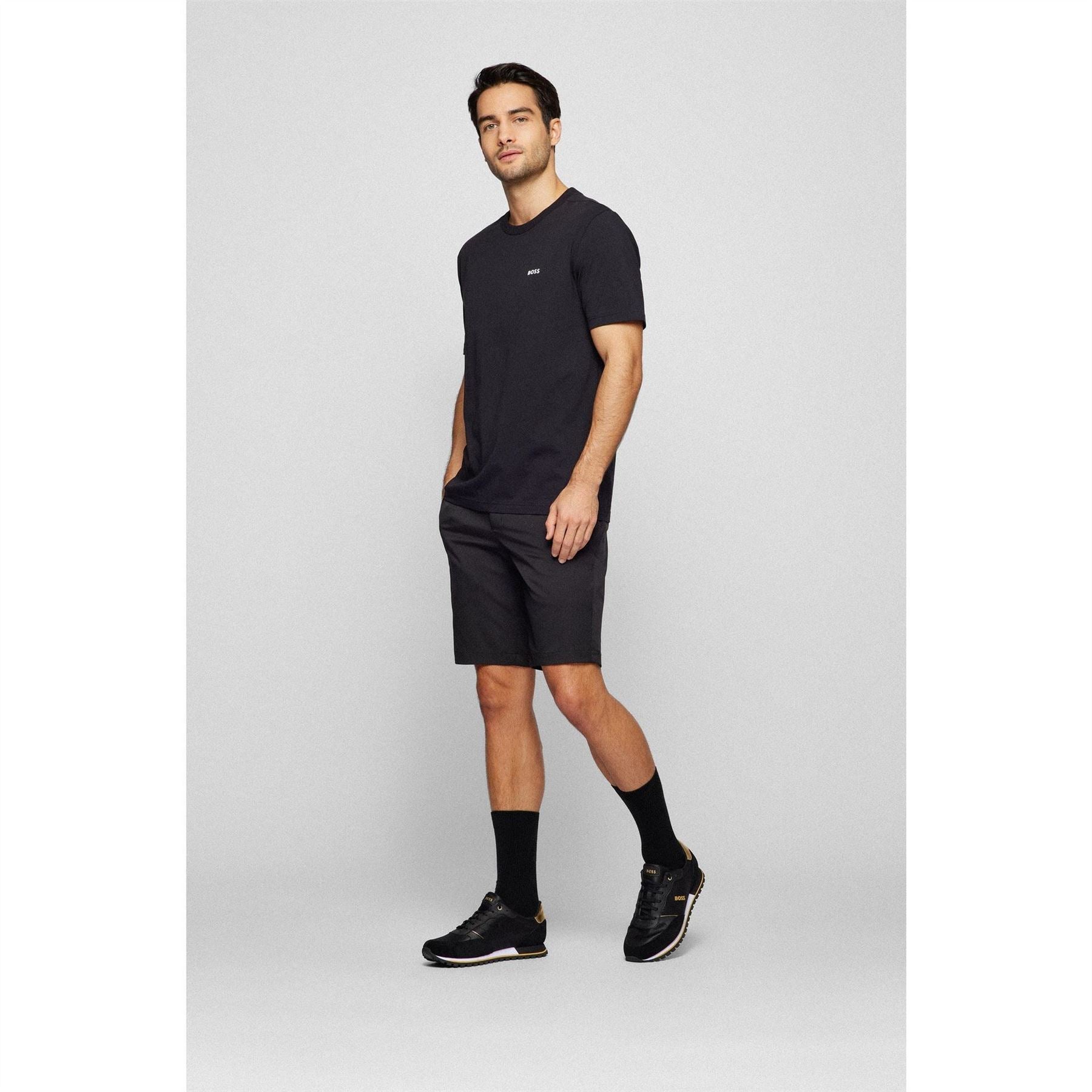 Boss Parkour Runners Textured Mesh Trainers