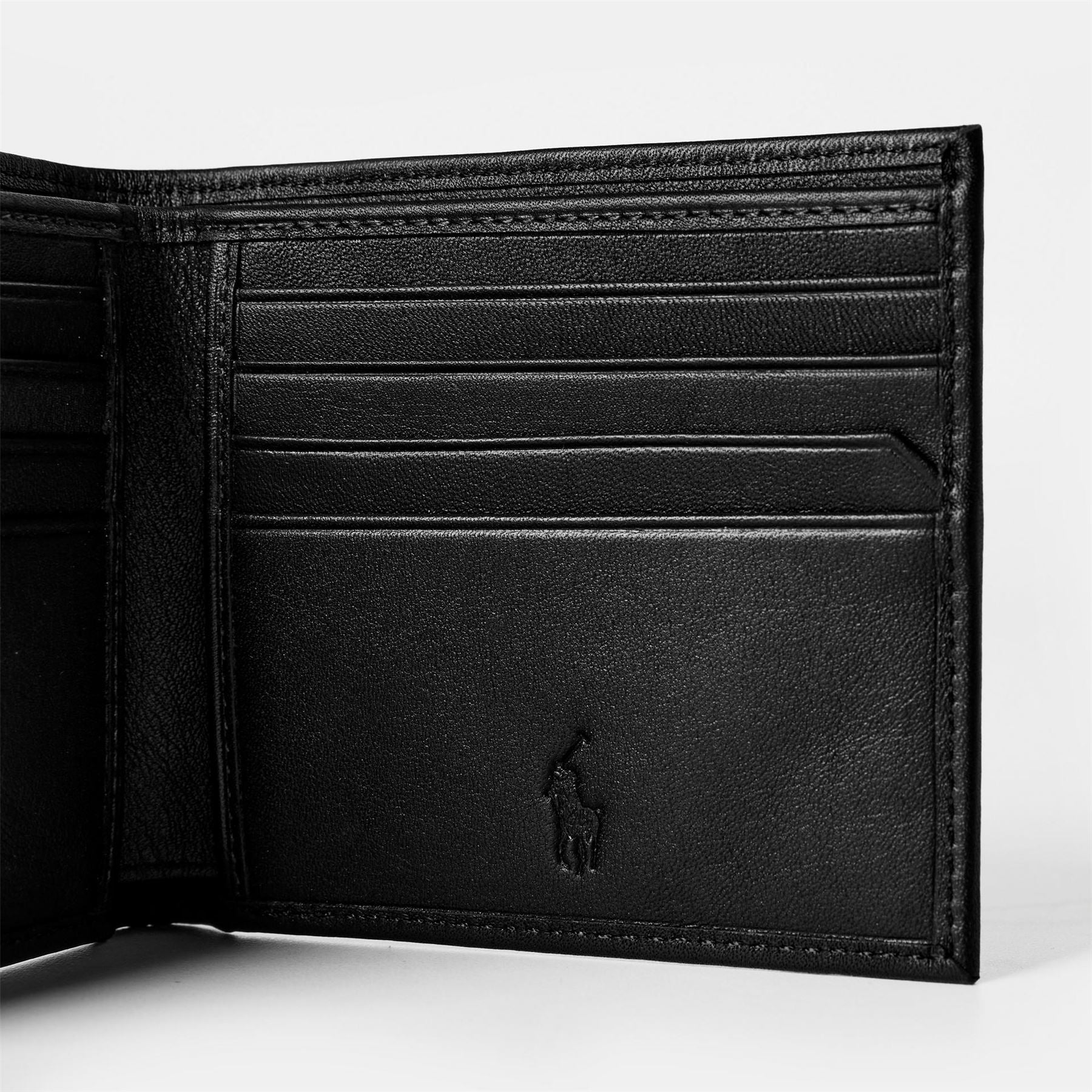 Polo Ralph Lauren Rectangle Shape Billfold Wallet with Embossed Logo