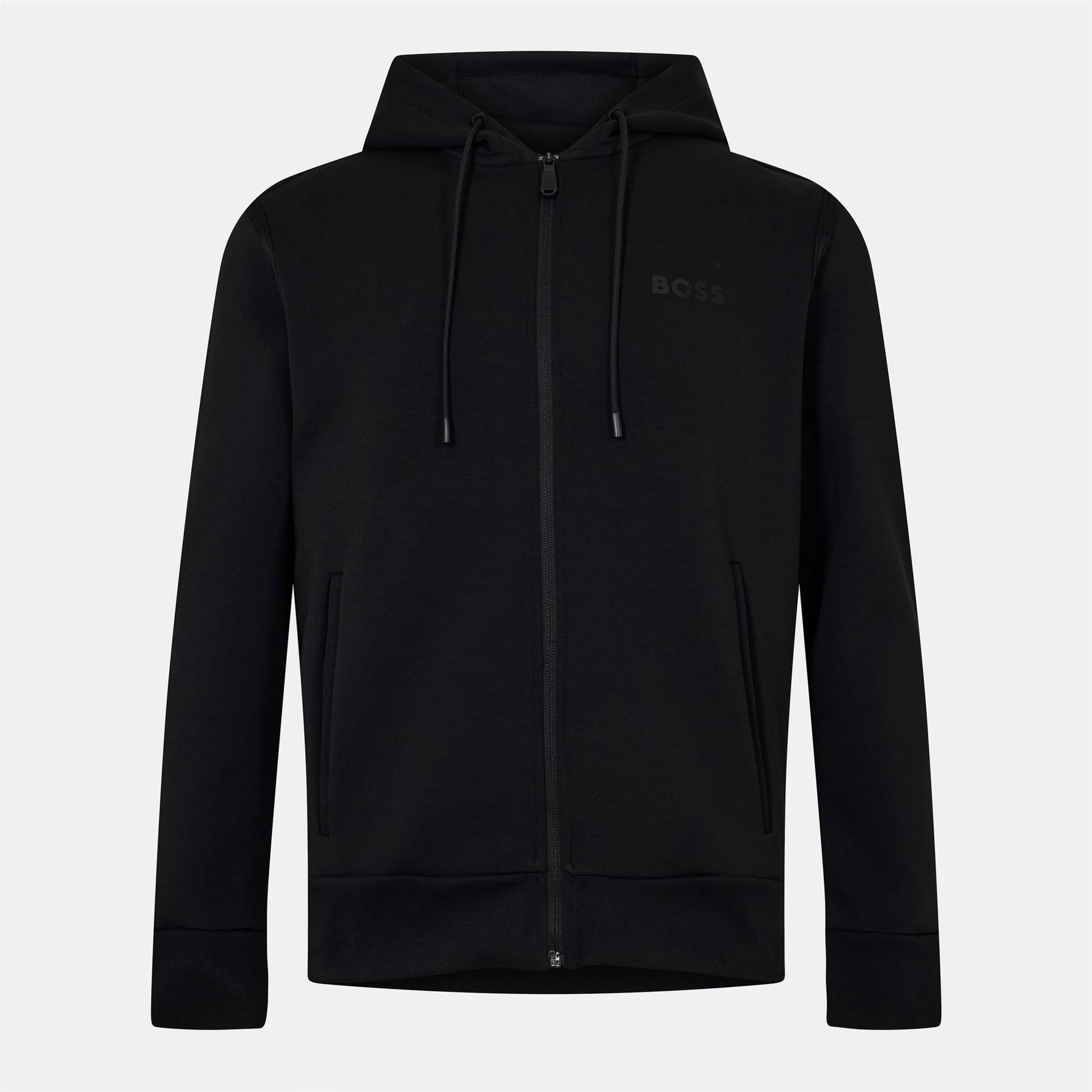 Boss Saggy Tape Hooded Lettering Jacket