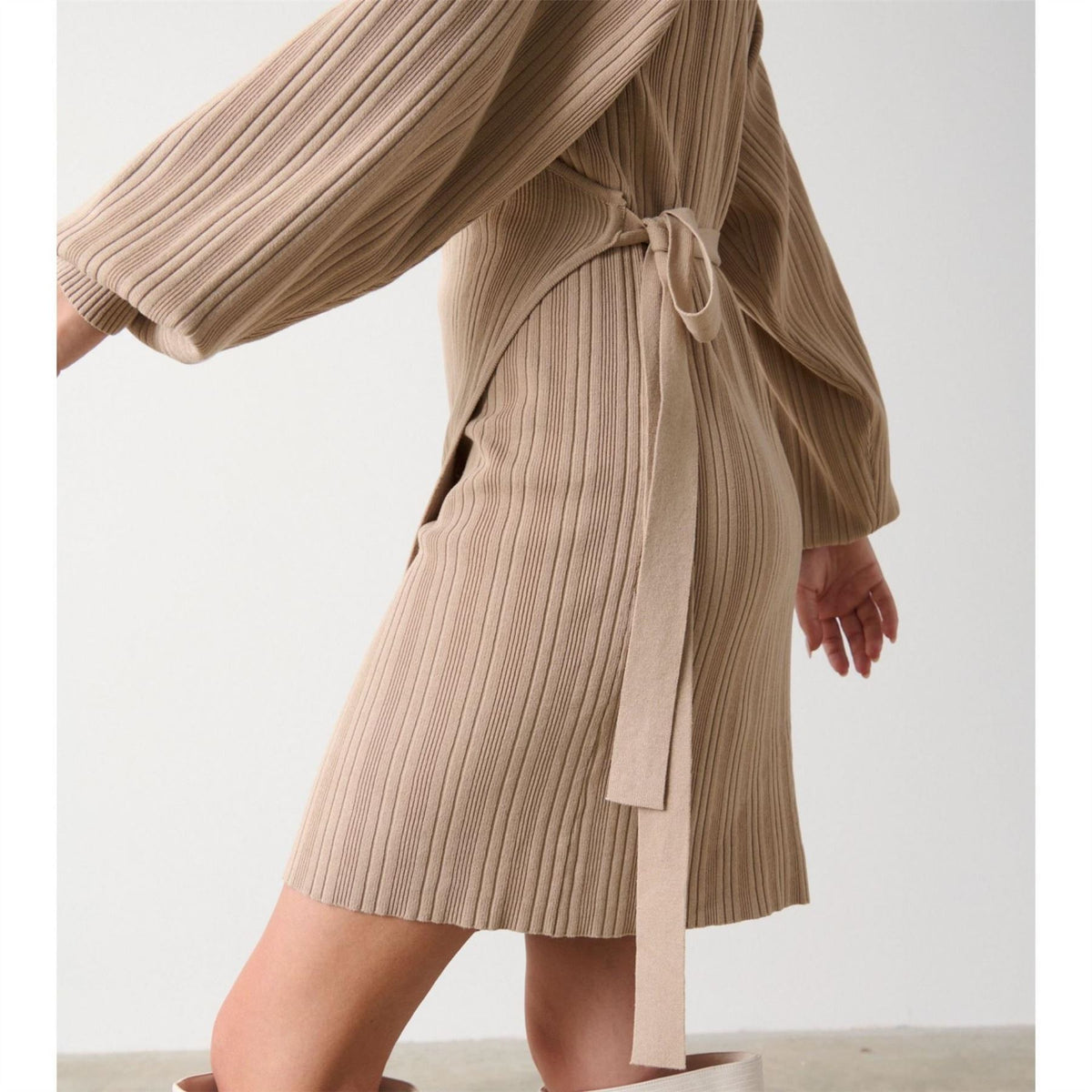 Pretty Lavish Plisse Mini Dress