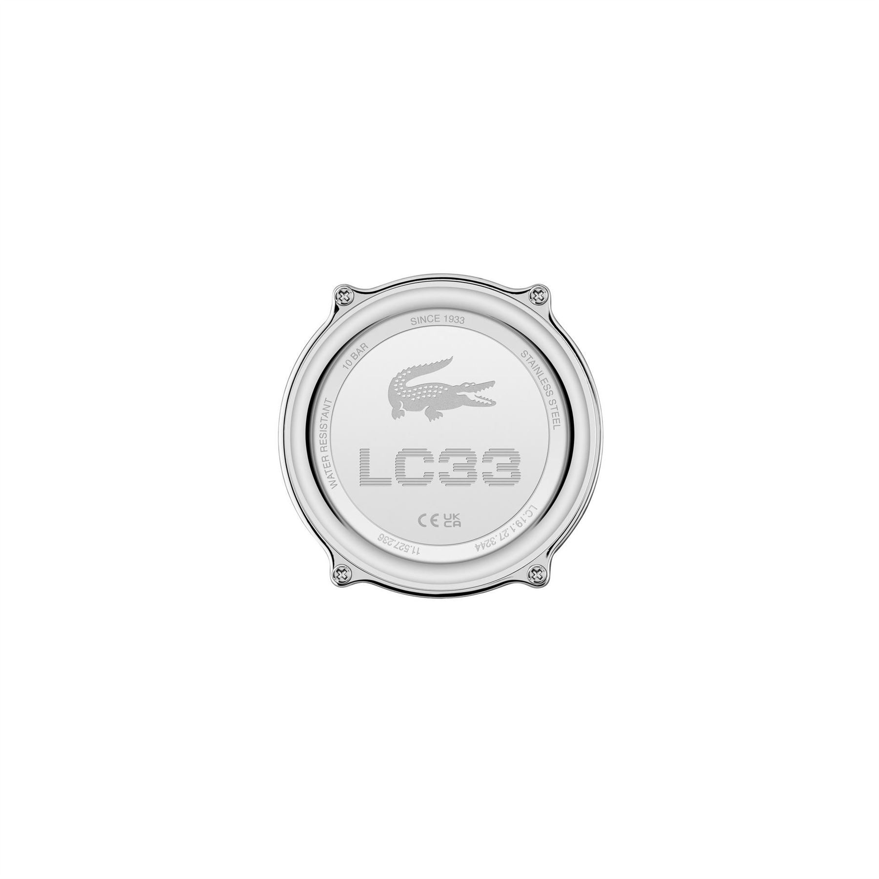 Lacoste Watches Mens Lc33 Silicone Strap Watch