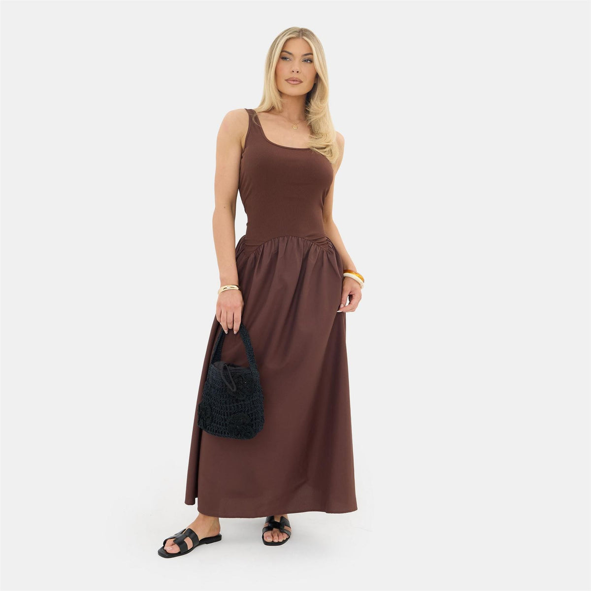 I Saw It First Woven Maxi Dress