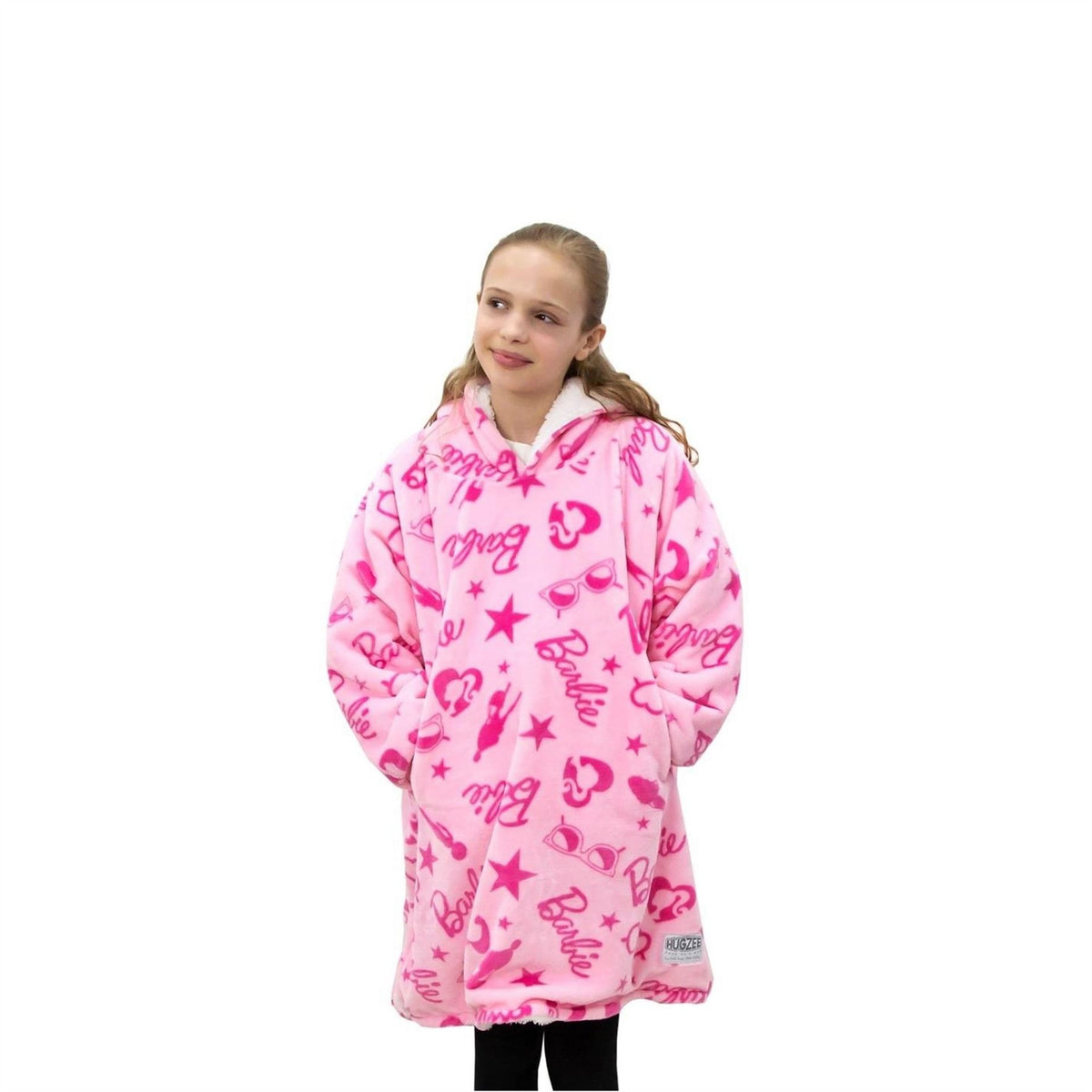 Barbie Boxfresh Hooded Ribbed Cuff Robe Jacket