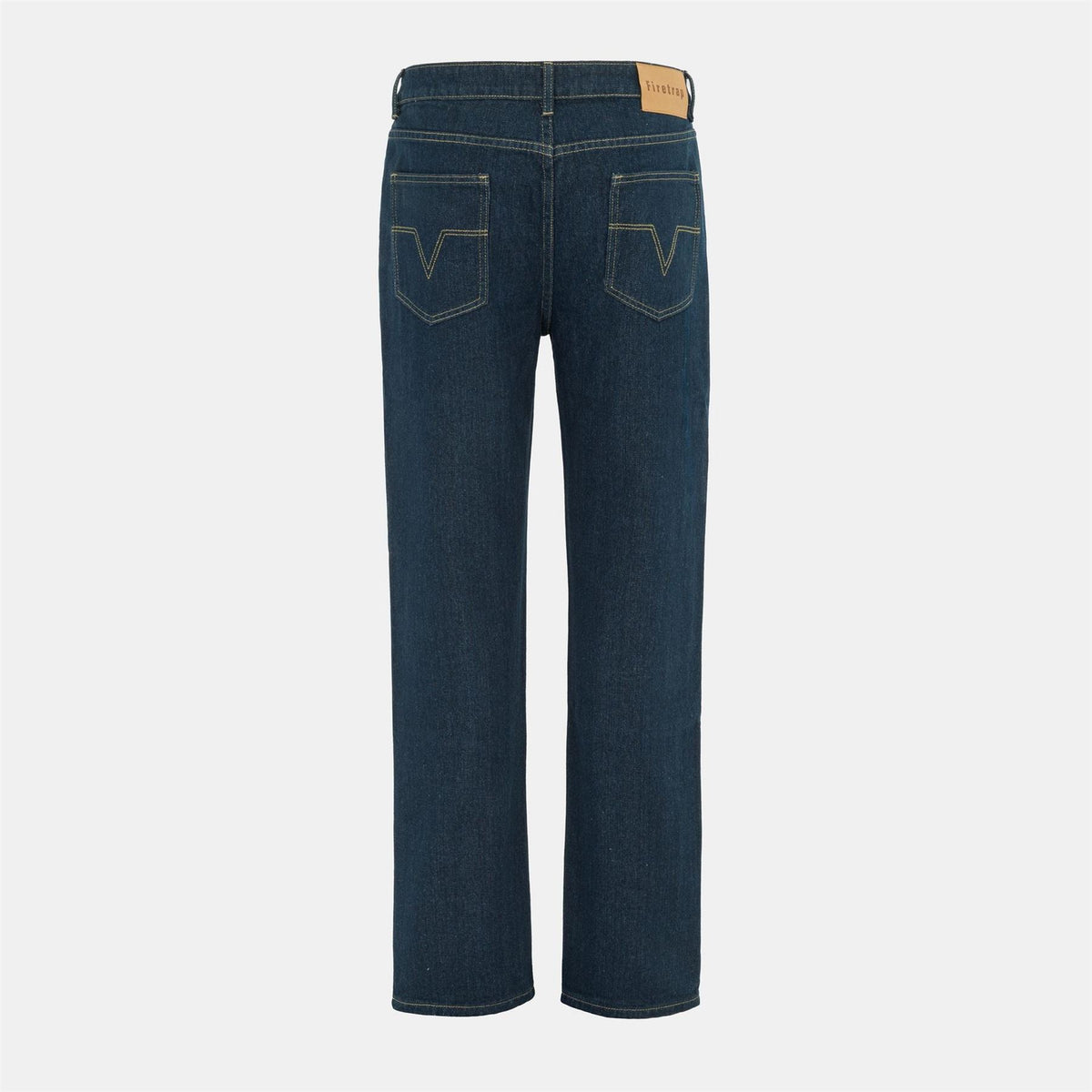 Firetrap Cotton Mid Rise Straight Leg Jeans