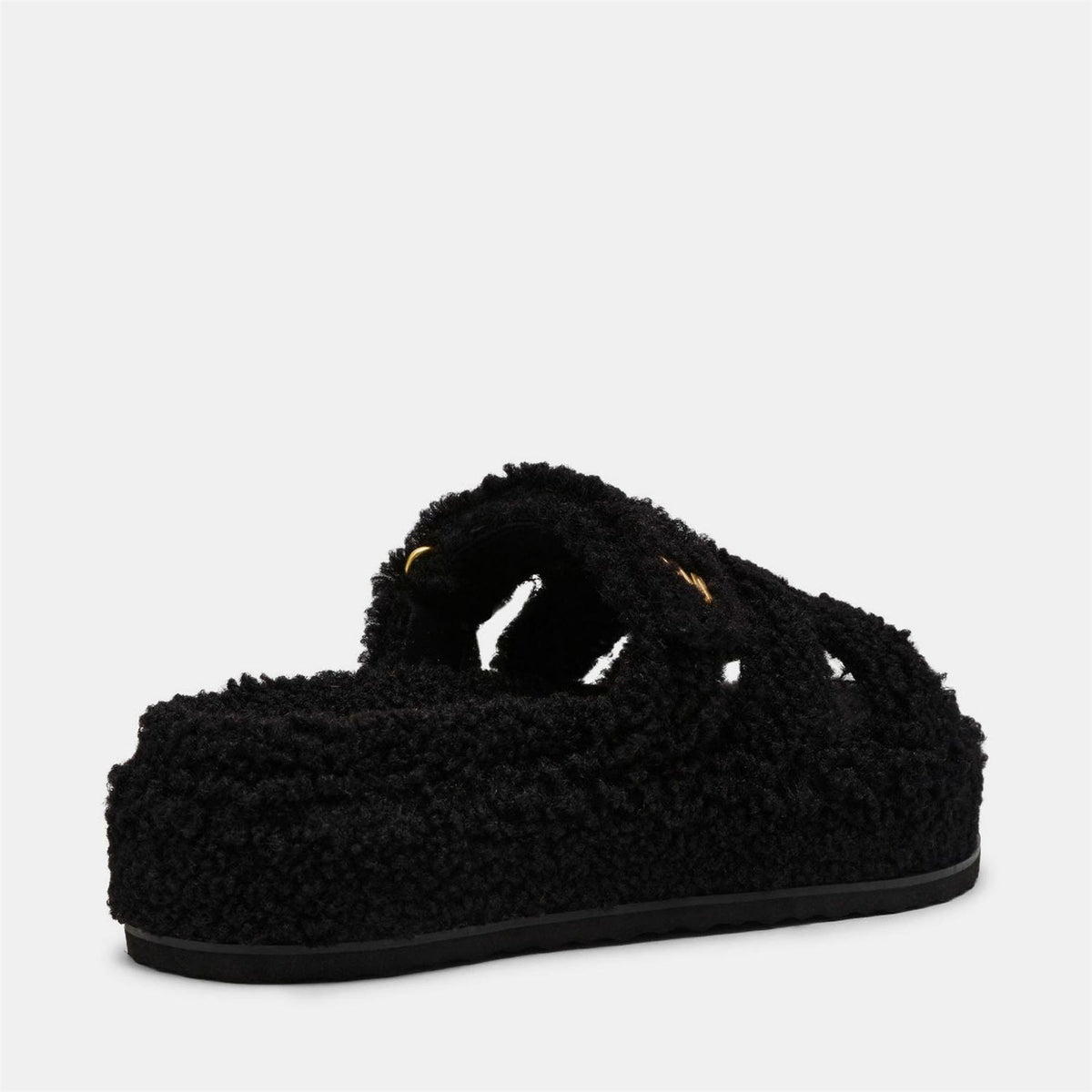 Steve Madden Big Missile F Textured Open Toe Slides